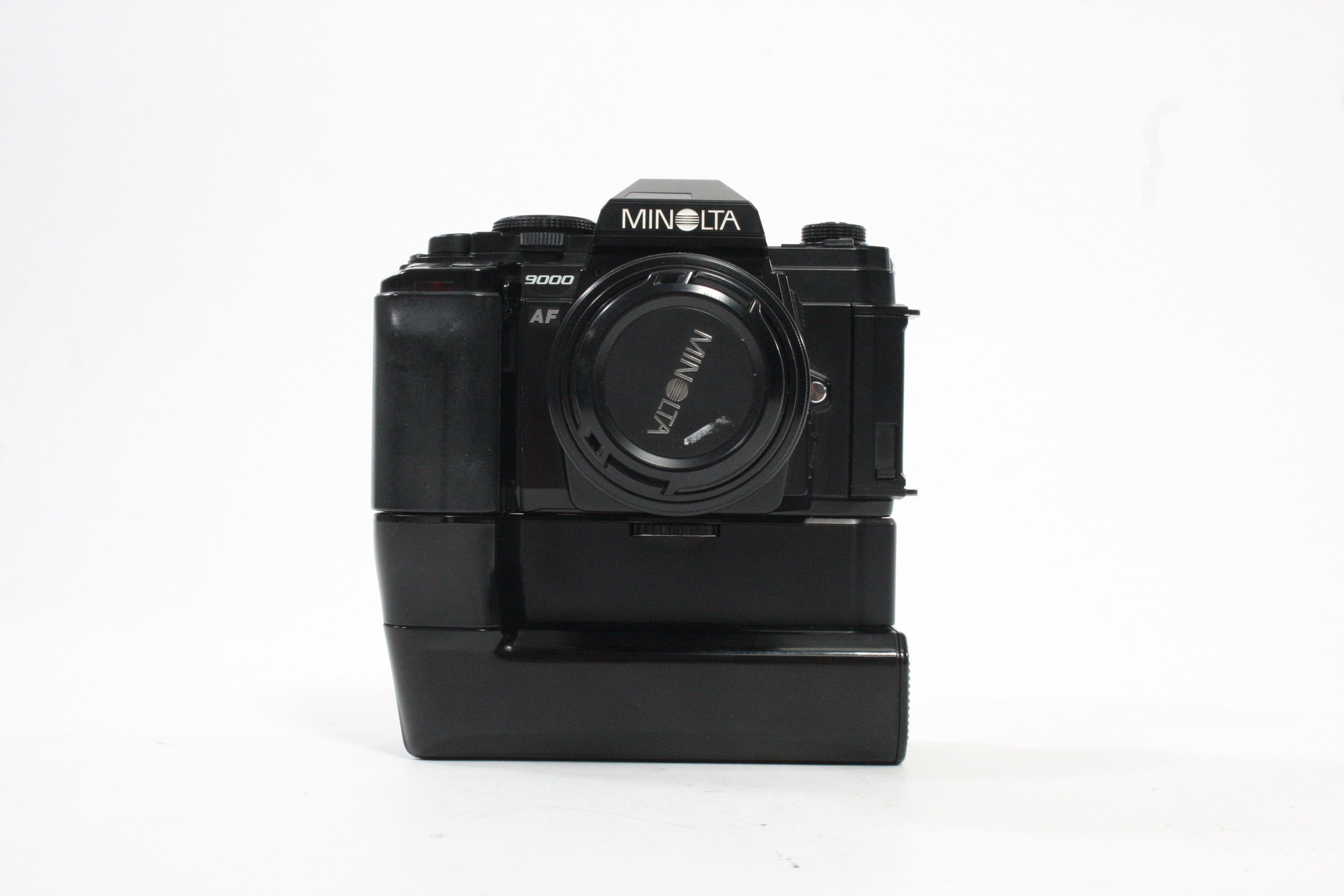 Minolta AF 9000 35mm SLR Camera with MD-90 Winder Battery Grip