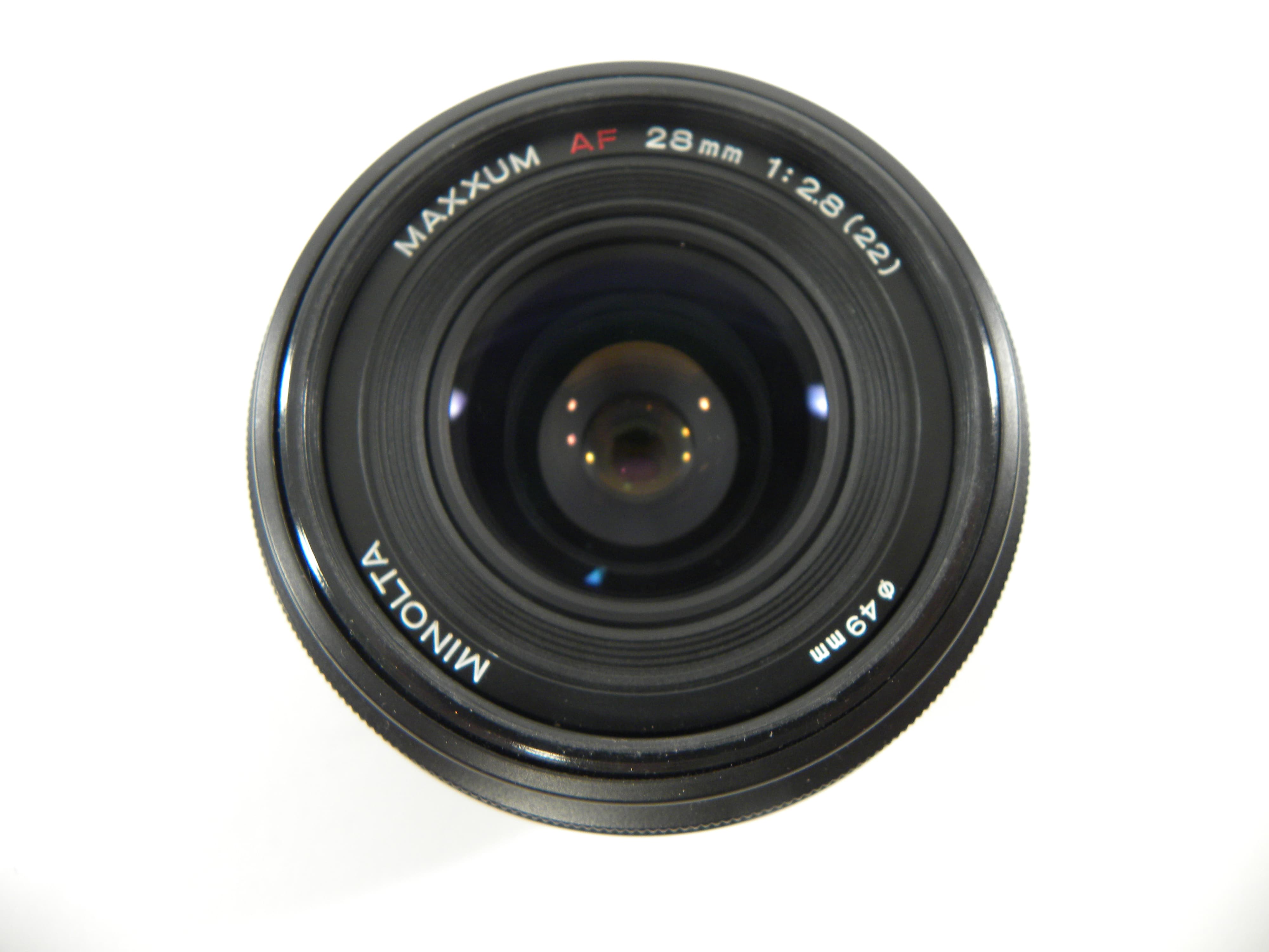 Minolta AF Maxxum 28mm f2.8