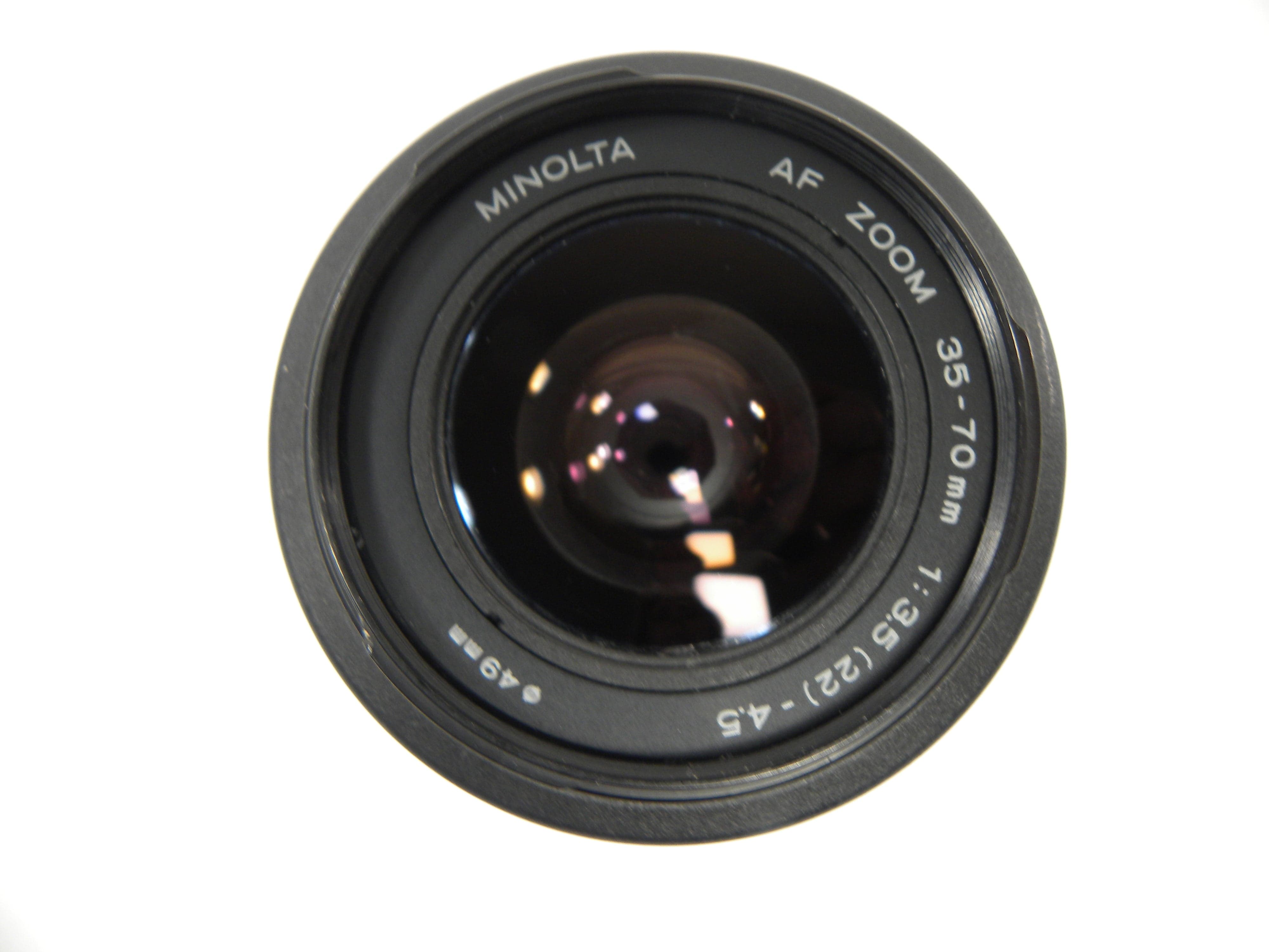 Minolta AF Zoom 35-70mm f3.5-4.5
