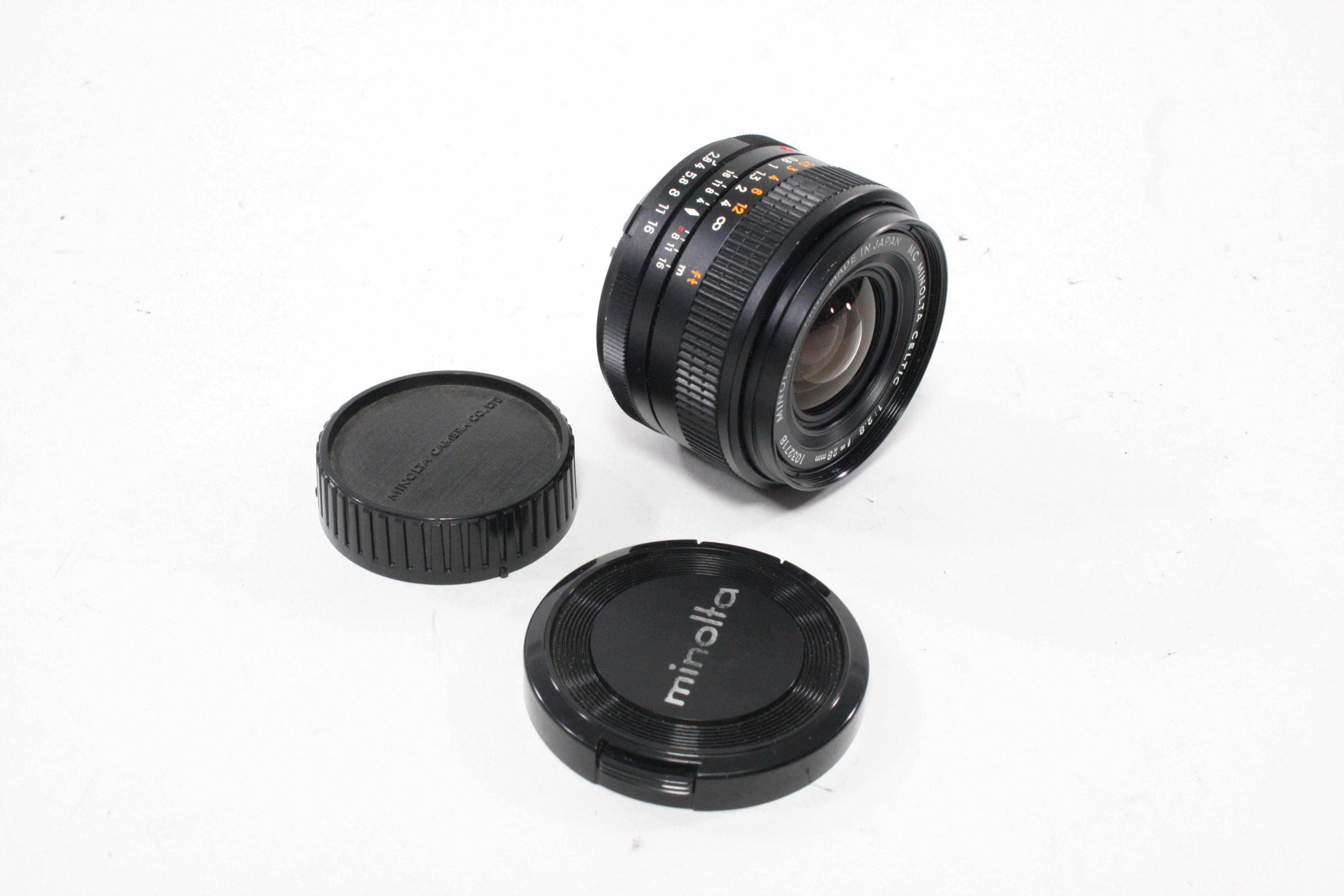 Minolta Celtic 28mm f/2.8 Lens for MD Mount