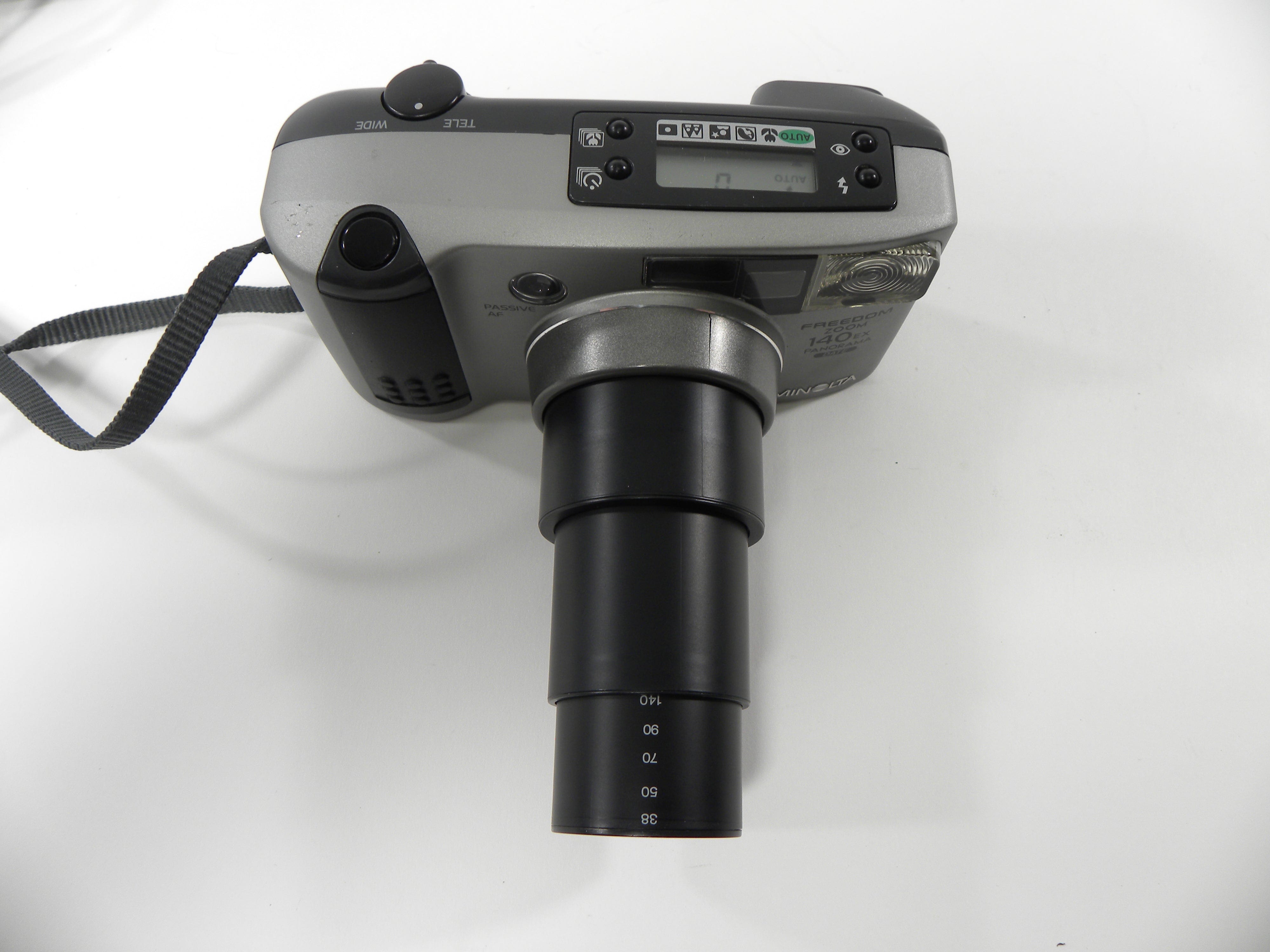 Minolta Freedom Zoom 140ex Panorama Date 35mm Camera