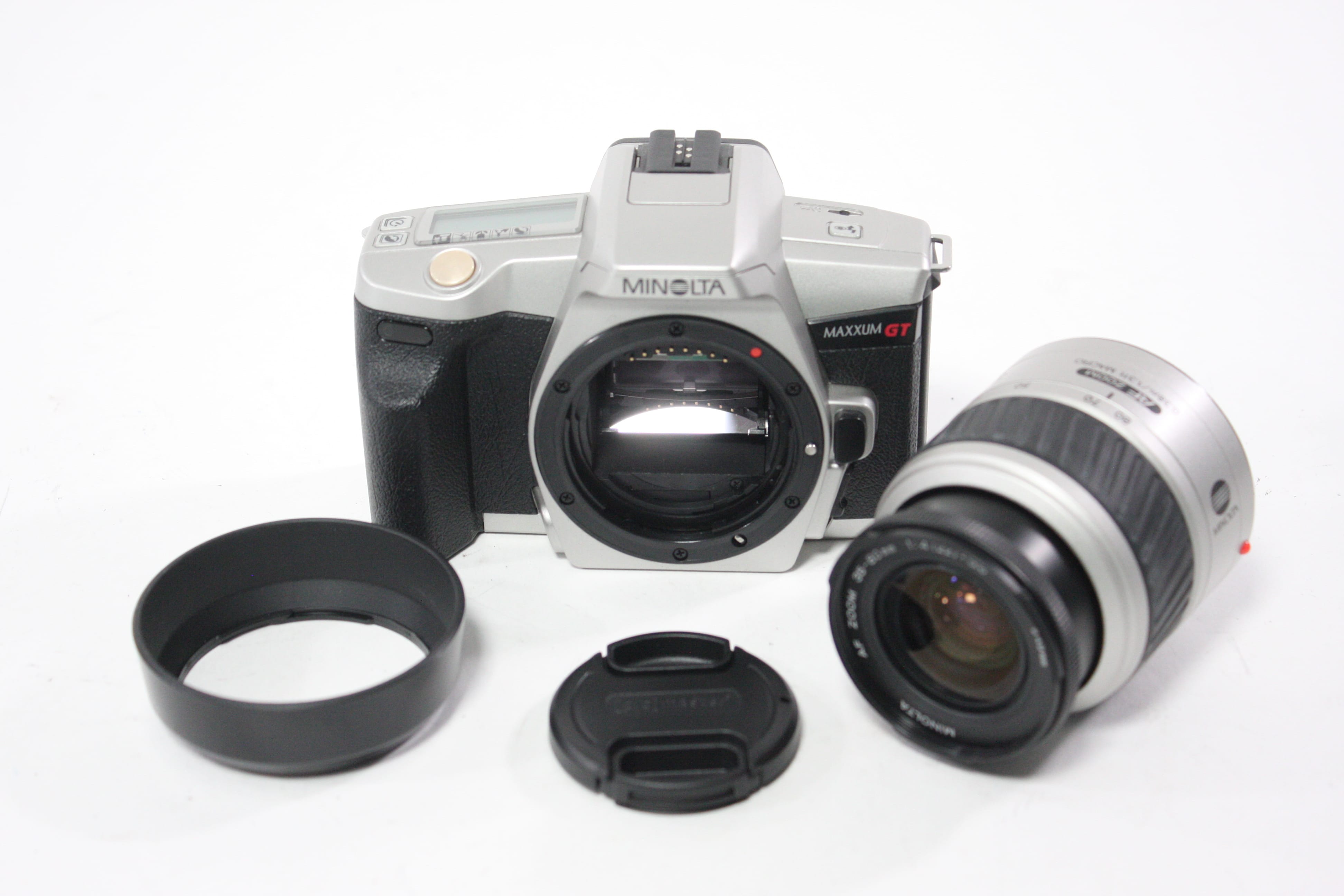 Minolta GT Maxxum 35mm SLR Camera with Minolta 35-80mm f/4-5.6 AF Zoom Lens