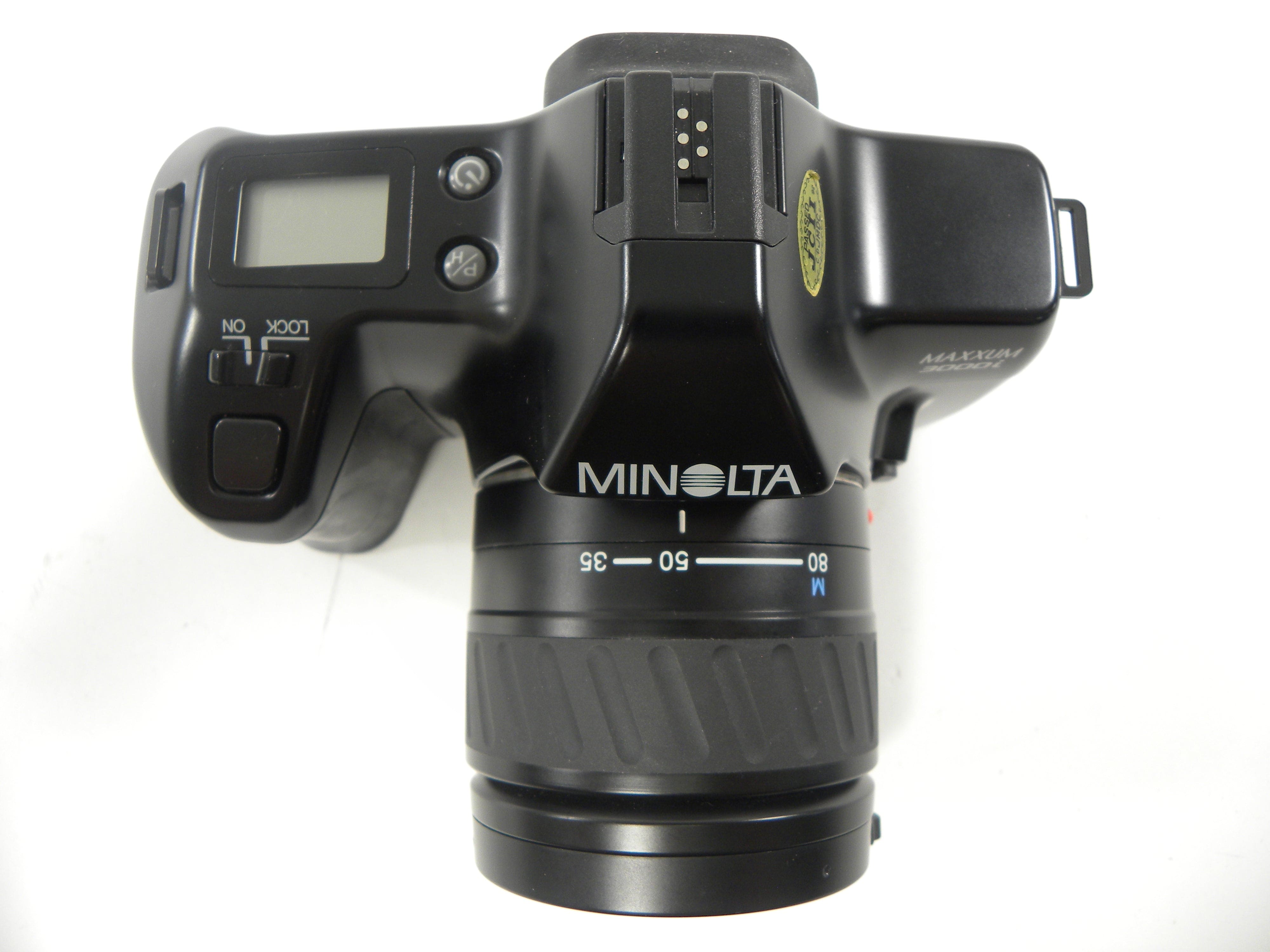 Minolta Maxxum 3000i 35mm SLR w/Maxxum AF Zoom 35-80mm f4-5.6