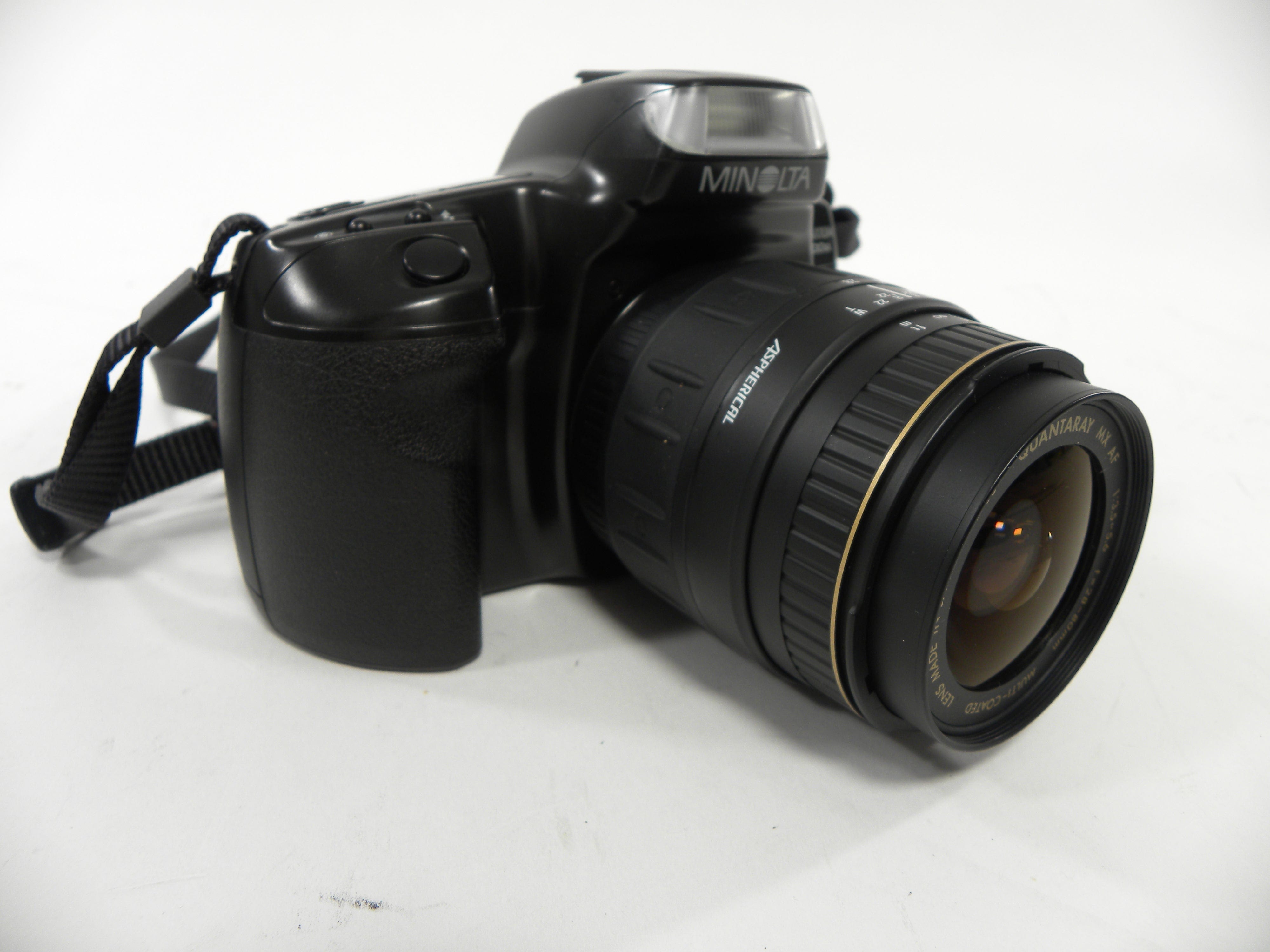 Minolta Maxxum 300si 35mm SLR w/Quantaray MX AF MC 28-80 f3.5-5.6