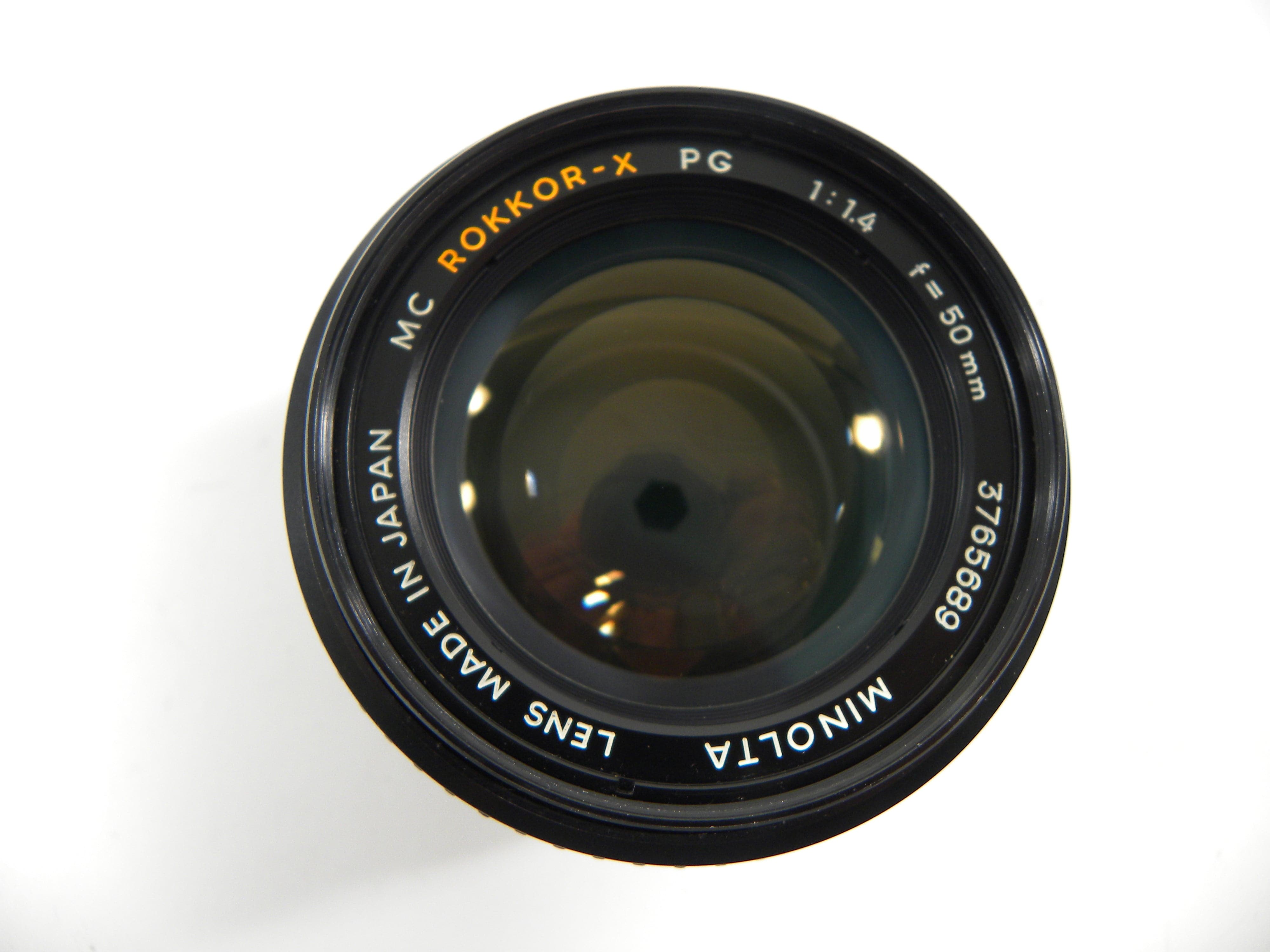 Minolta MC Rokkor-X PG 50mm f1.4