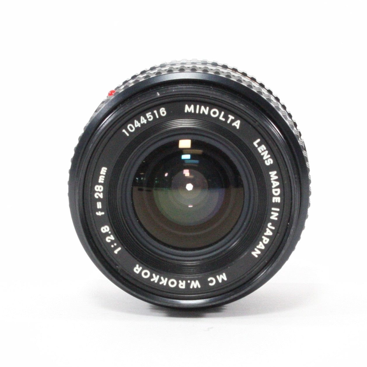 Minolta MC W. Rokkor 28mm f/2.8 lens