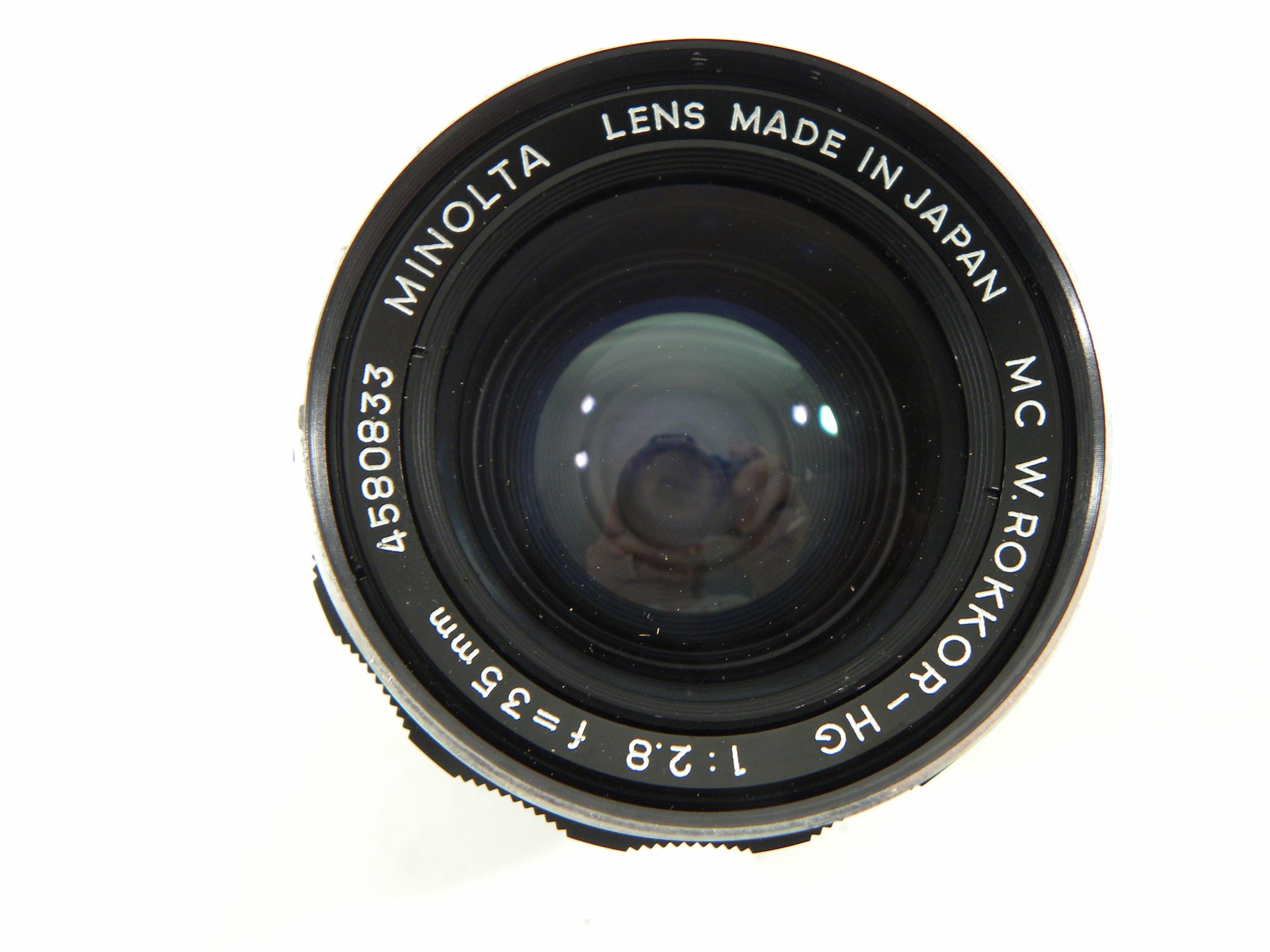 Minolta MC W. Rokkor-HG 35mm f2.8