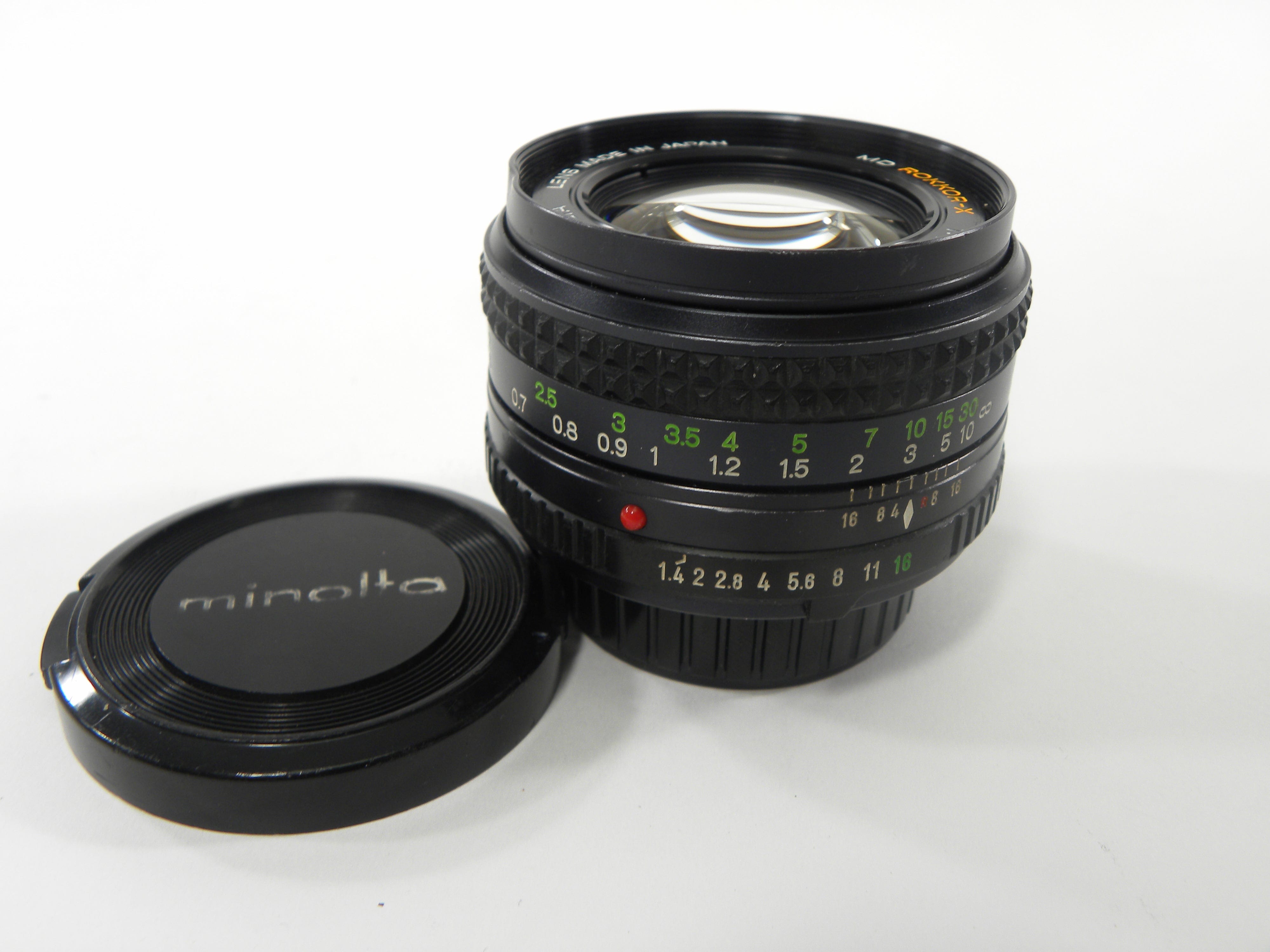 Minolta MD Rokkor-X 50mm f1.4