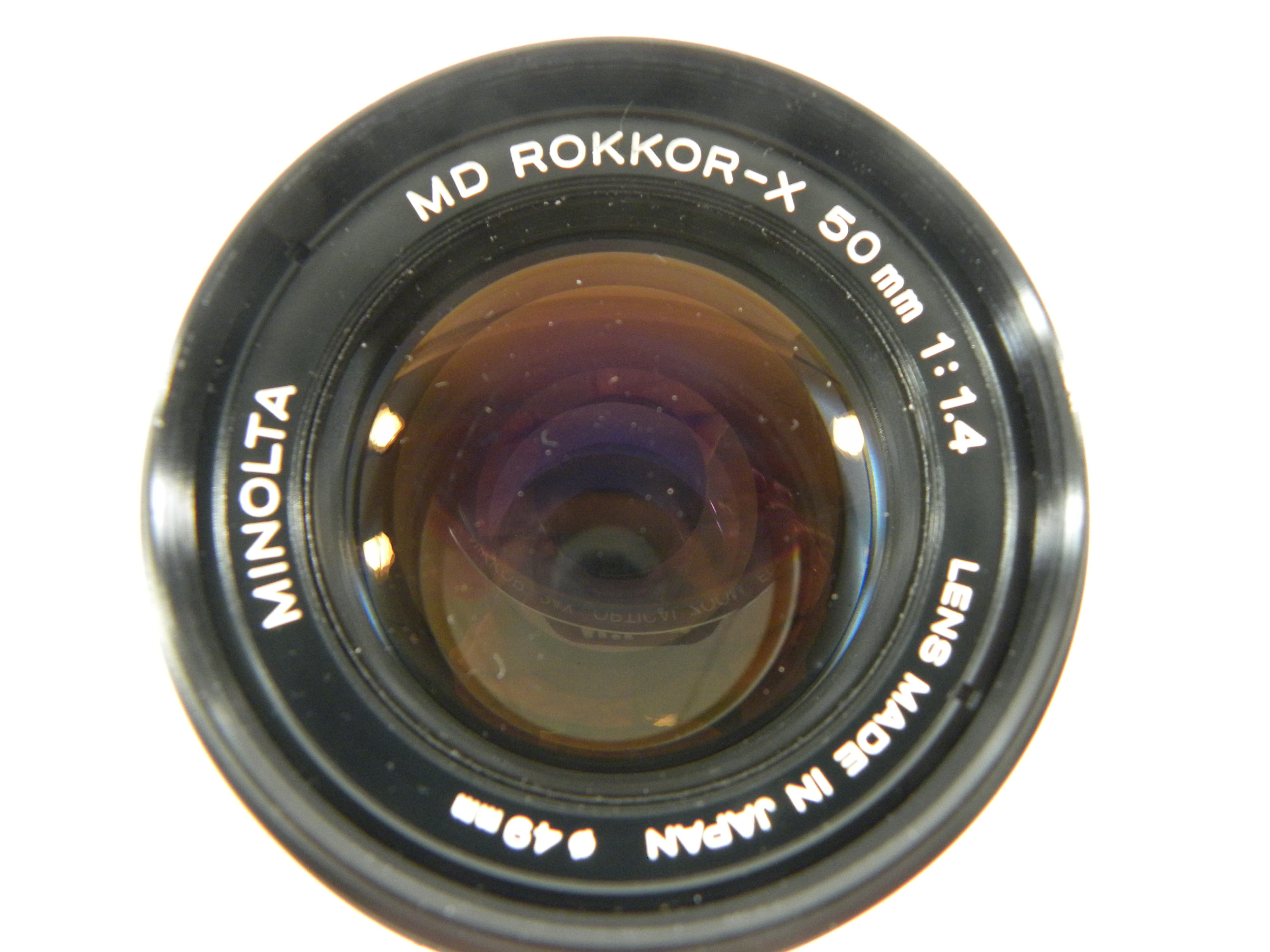 Minolta MD Rokkor-X 50mm f1.4