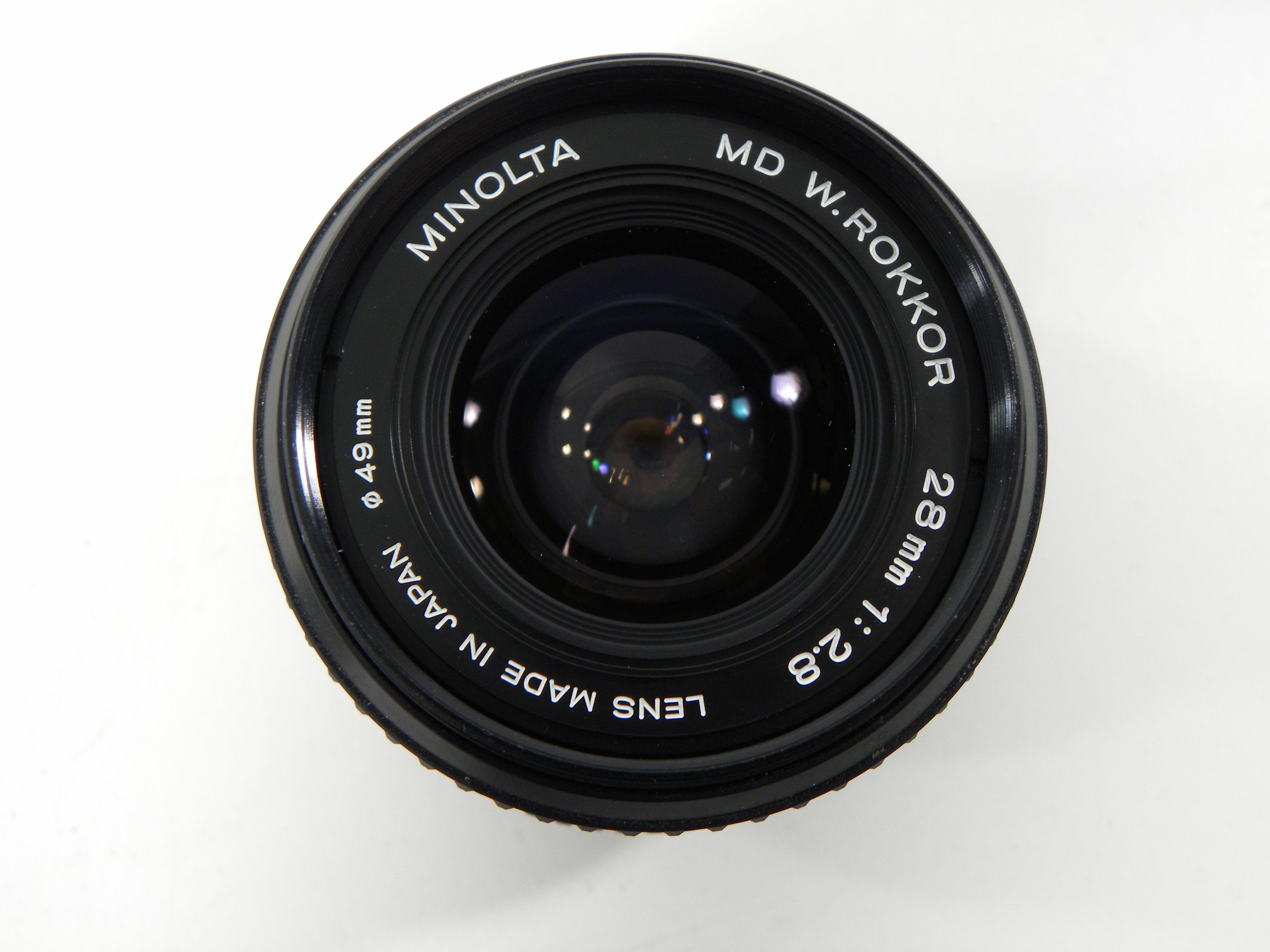 Minolta MD W. Rokkor 28mm f2.8