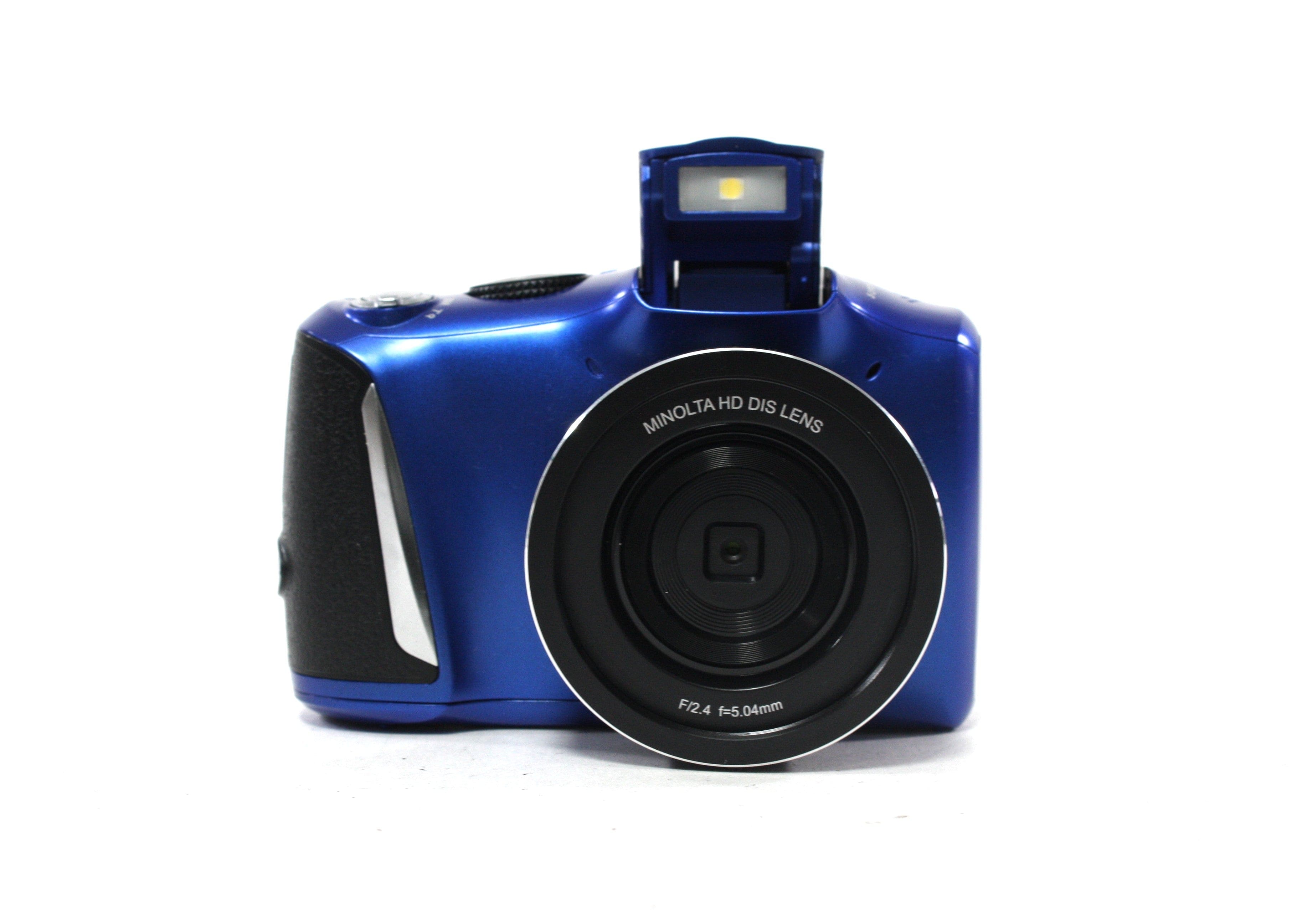 Minolta MND 50 Digital Point-and-Shoot Camera 16x Zoom 48.0mp (Blue)