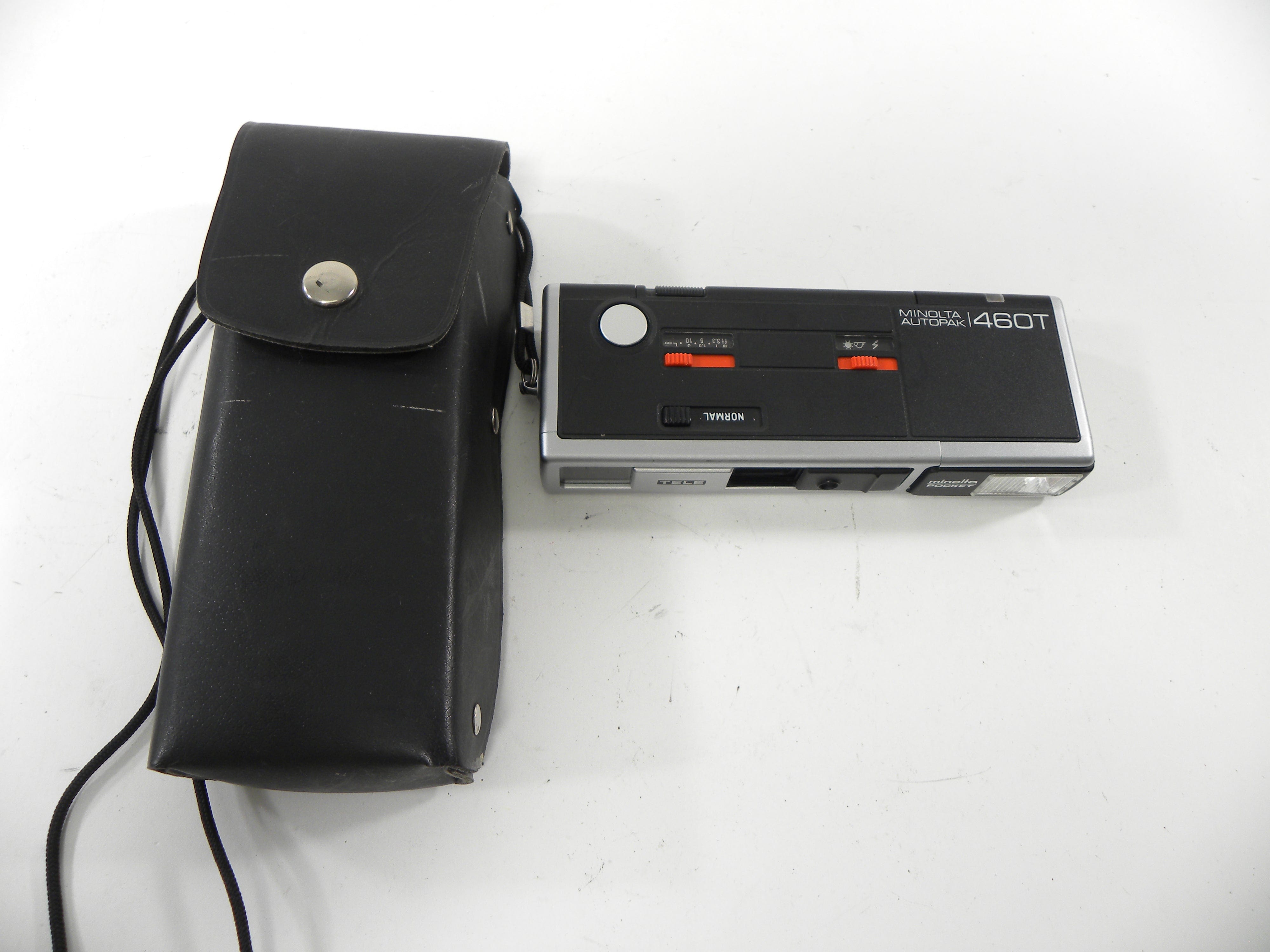 Minolta Pocket Auto Pak 460T 110mm camera
