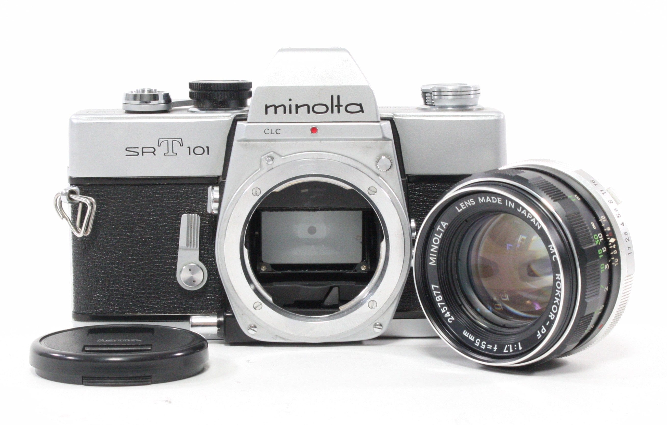 Minolta SRT 101 with 55mm f/1.7 lens