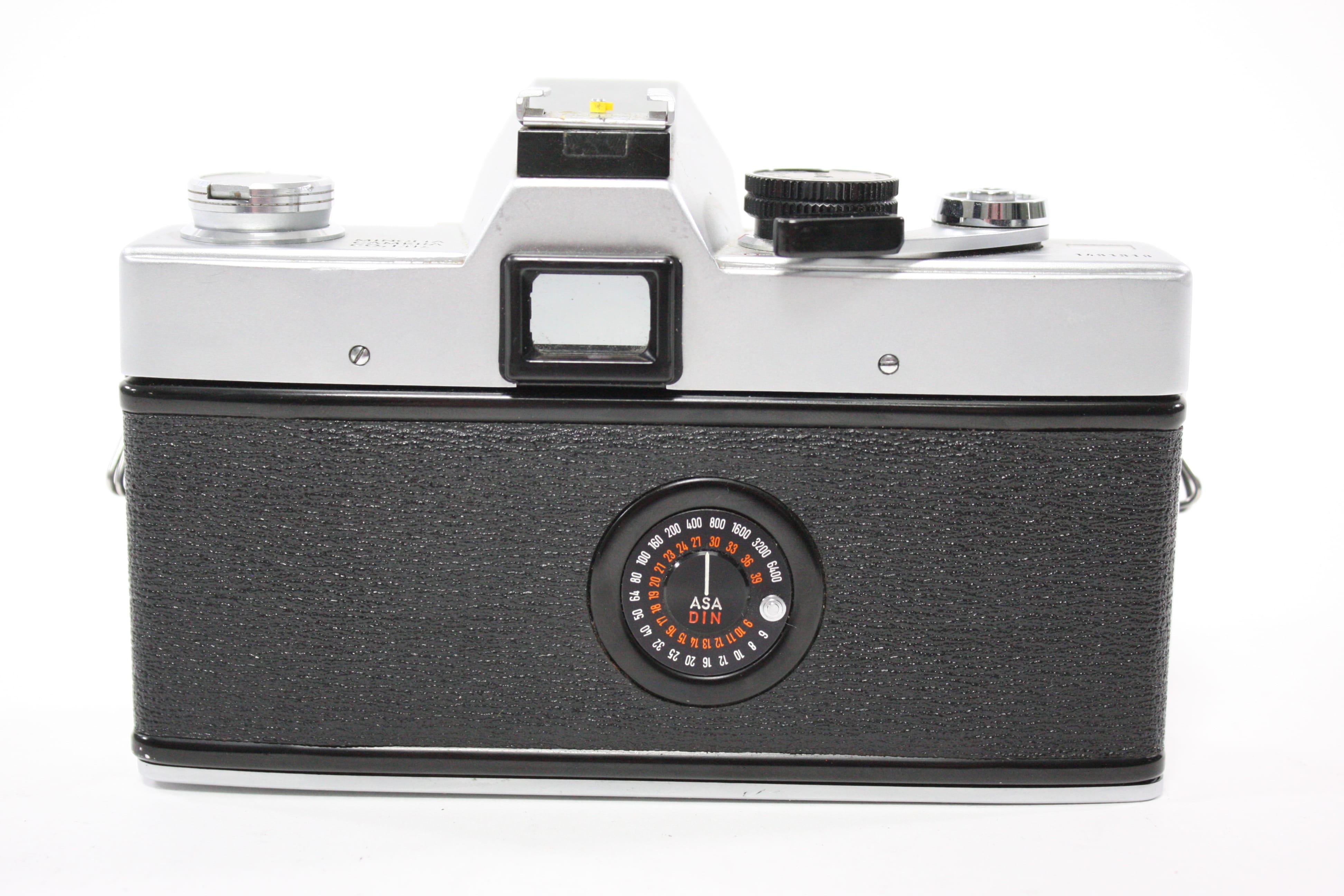 Minolta SRT101 35mm SLR Camera with 58mm f/1.4 MC Rokkor-PF Lens for MD Mount