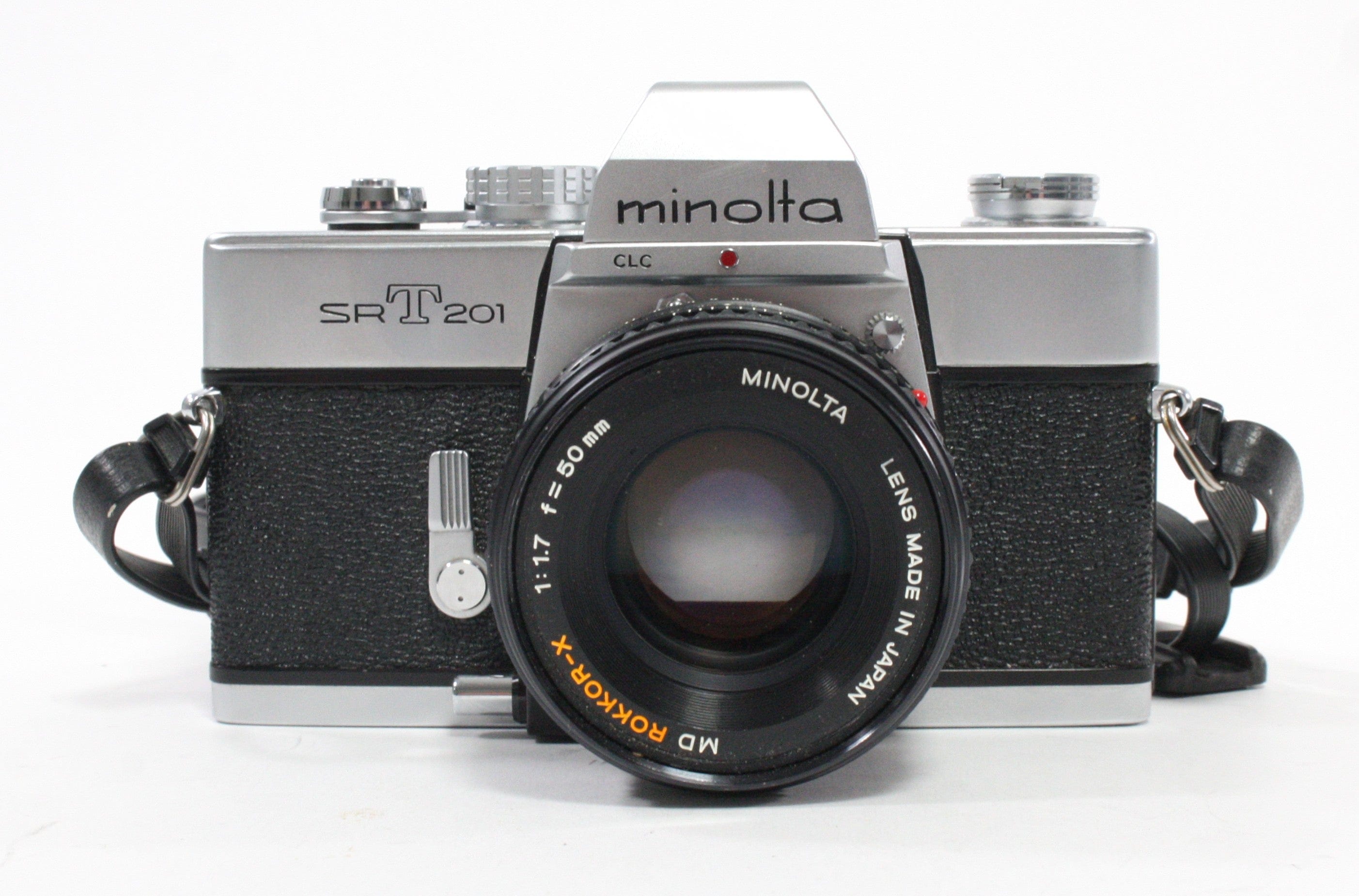 Minolta SRT201 35mm SLR Camera with Rokkor-X 50mm f/1.7 Lens
