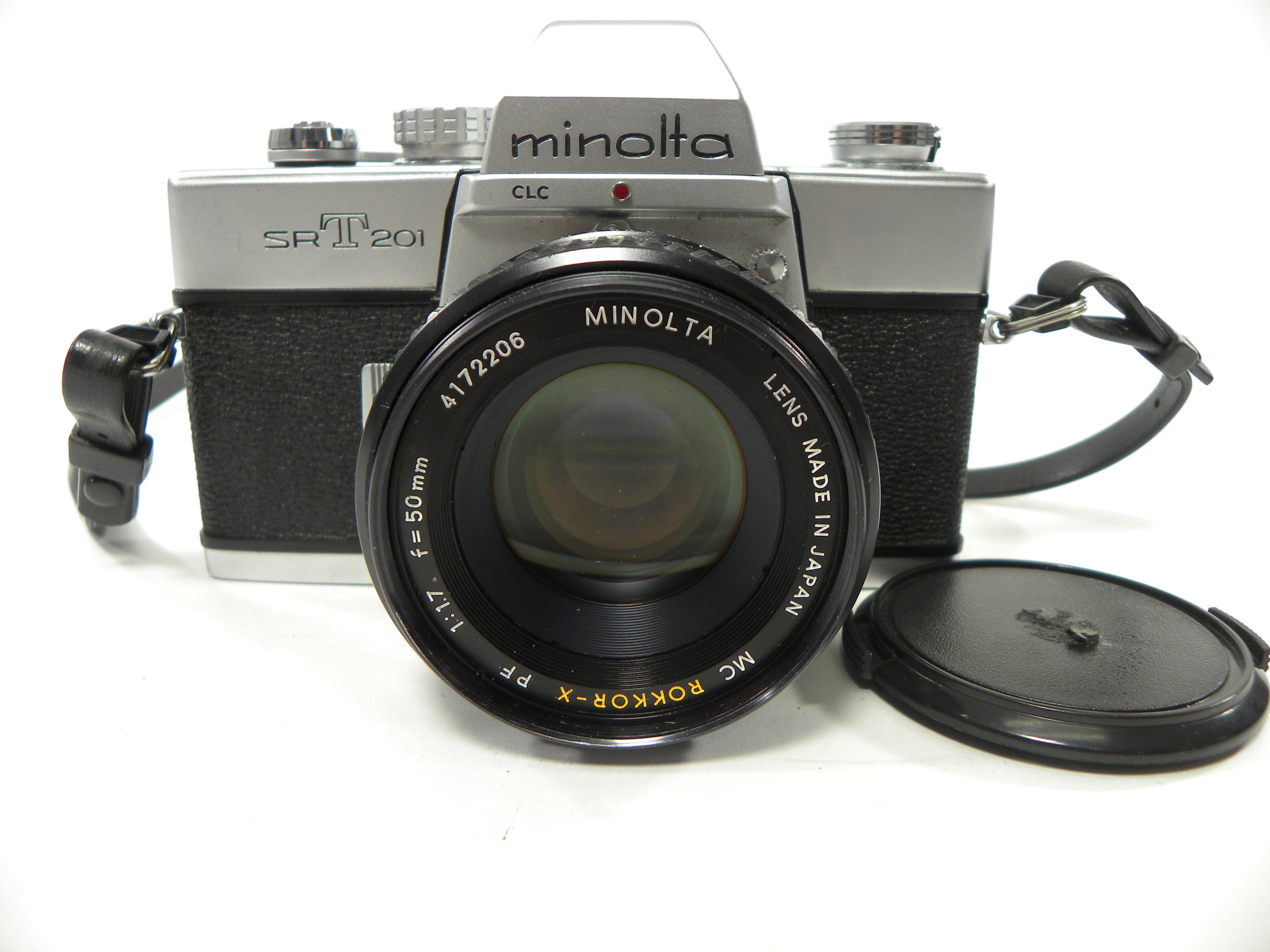 Minolta SRT201 35mm SLR w/MC Rokkor-X PF 50mm f1.7