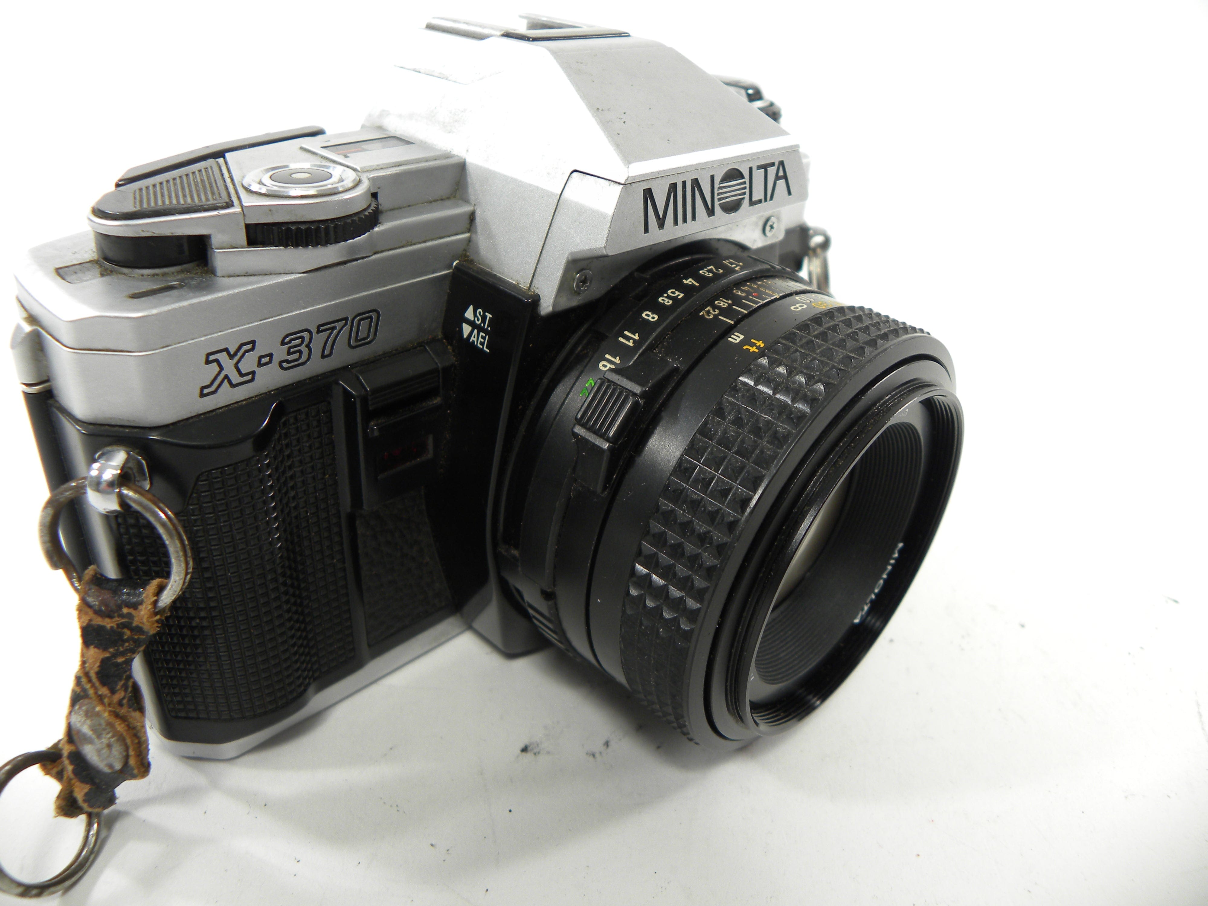 Minolta X-370 35mm SLR w/MD 50mm f1.7