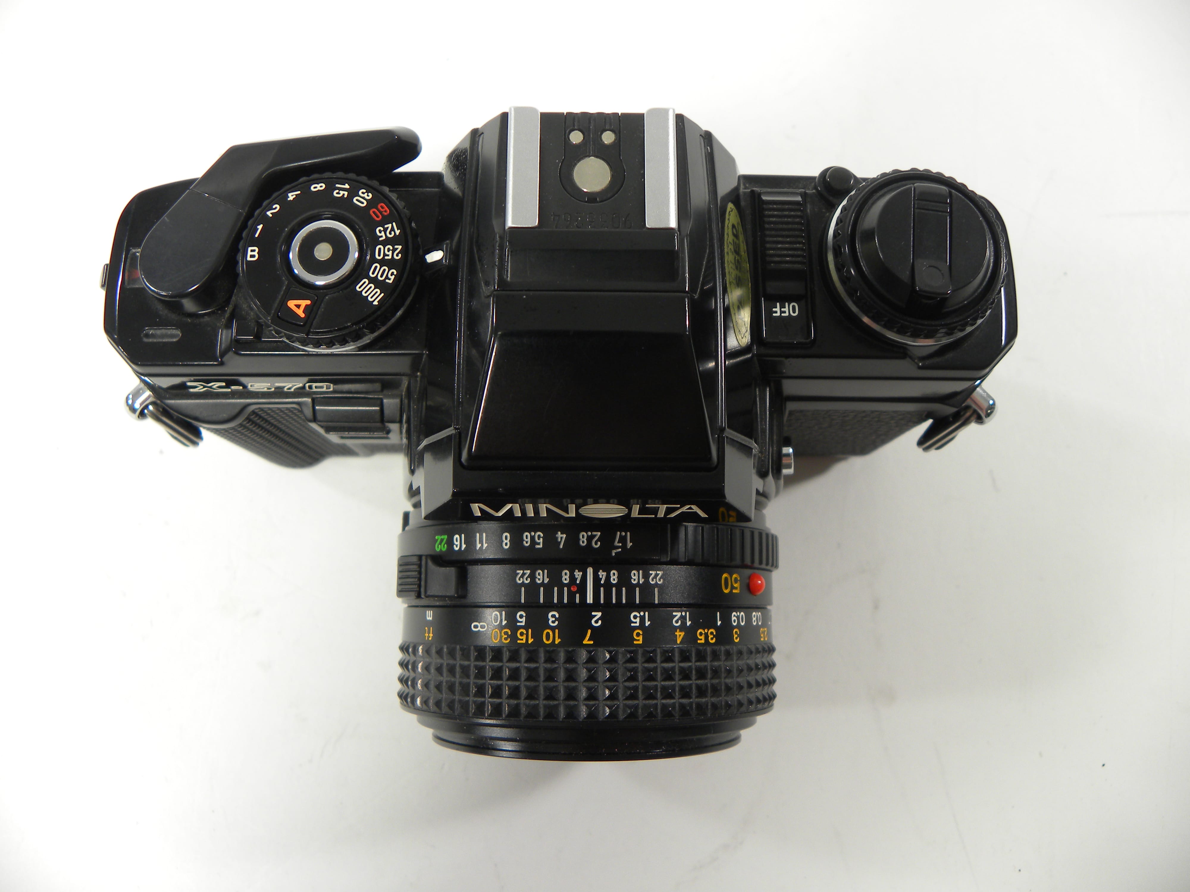 Minolta X-570 35mm SLR w/ MD 50mm f1.7