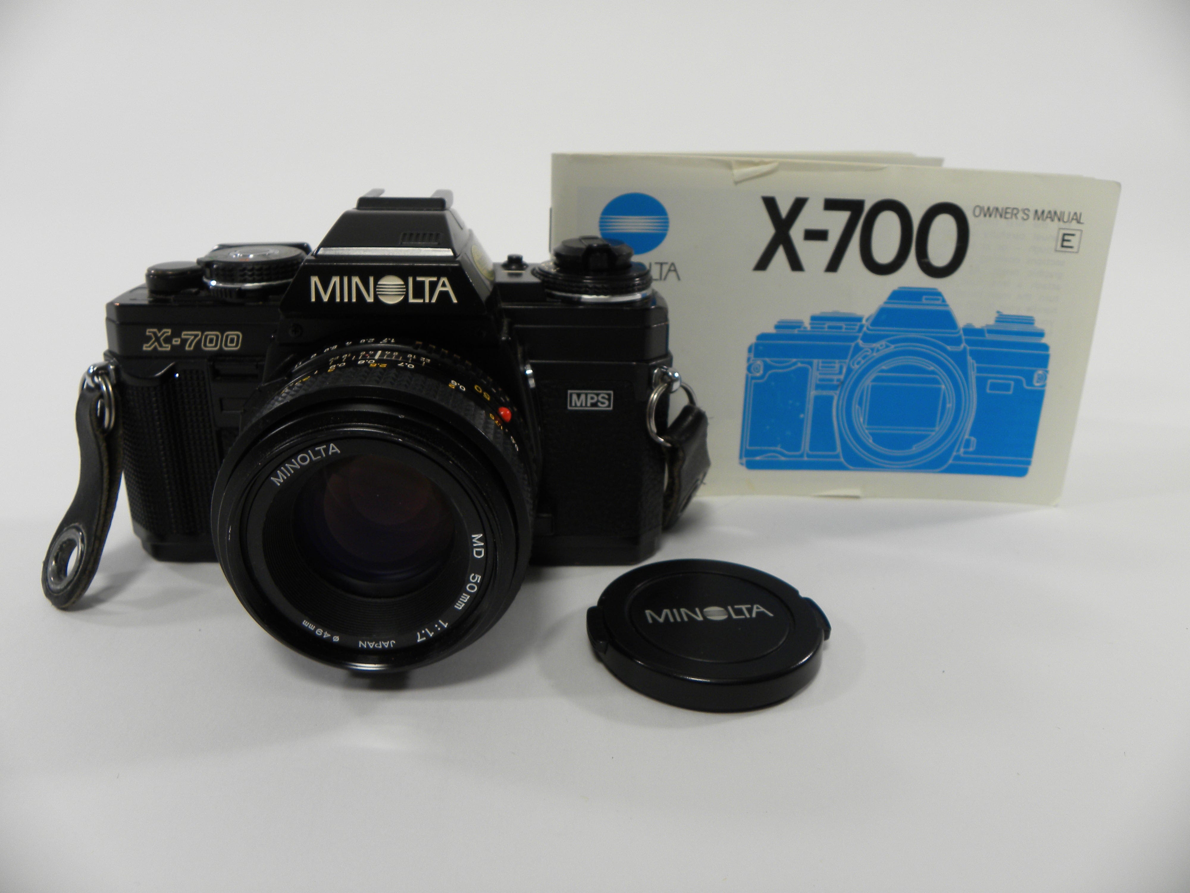 Minolta X-700 35mm SLR w/MD 50mm f1.7