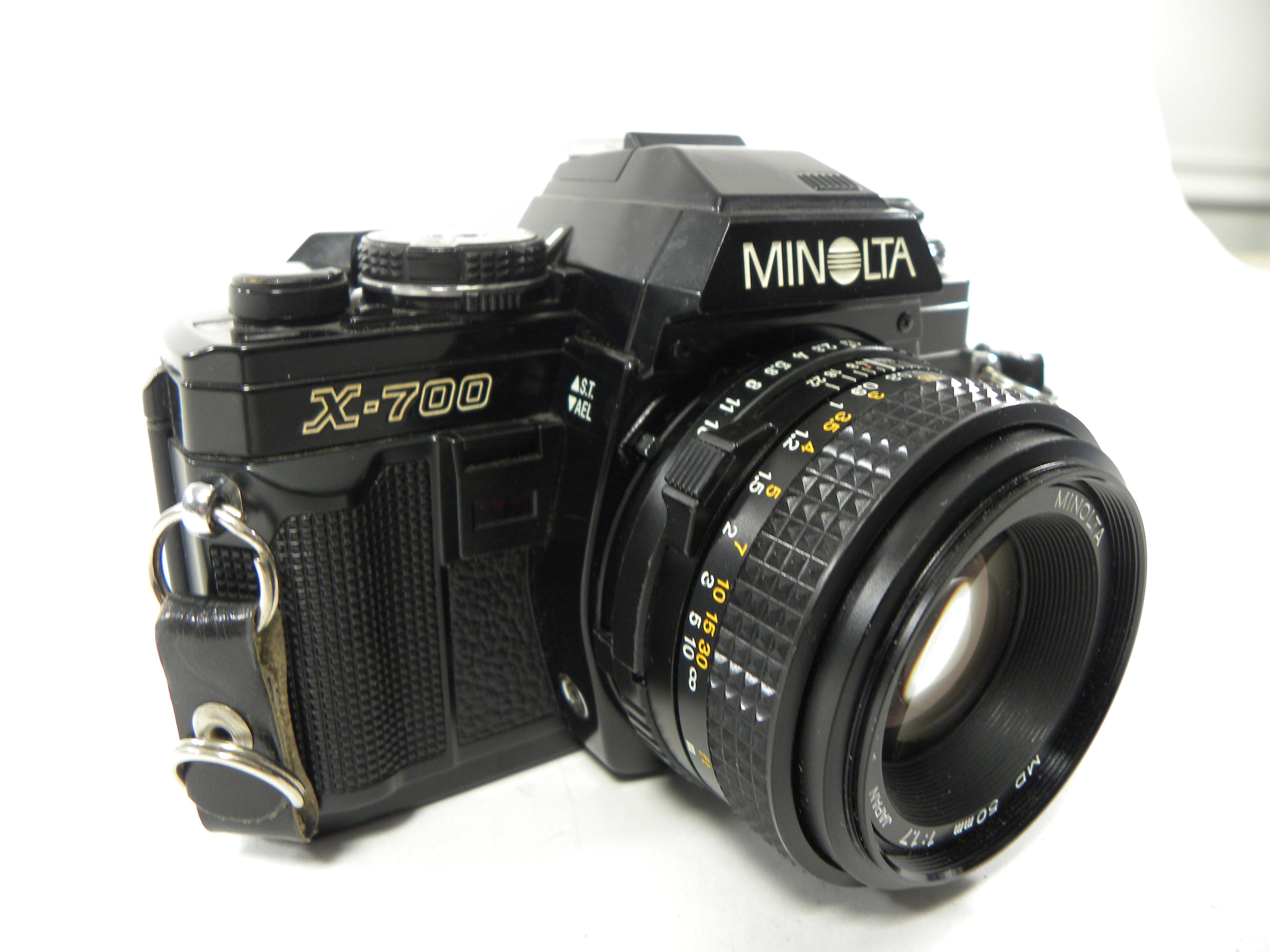 Minolta X-700 35mm SLR w/MD 50mm f1.7