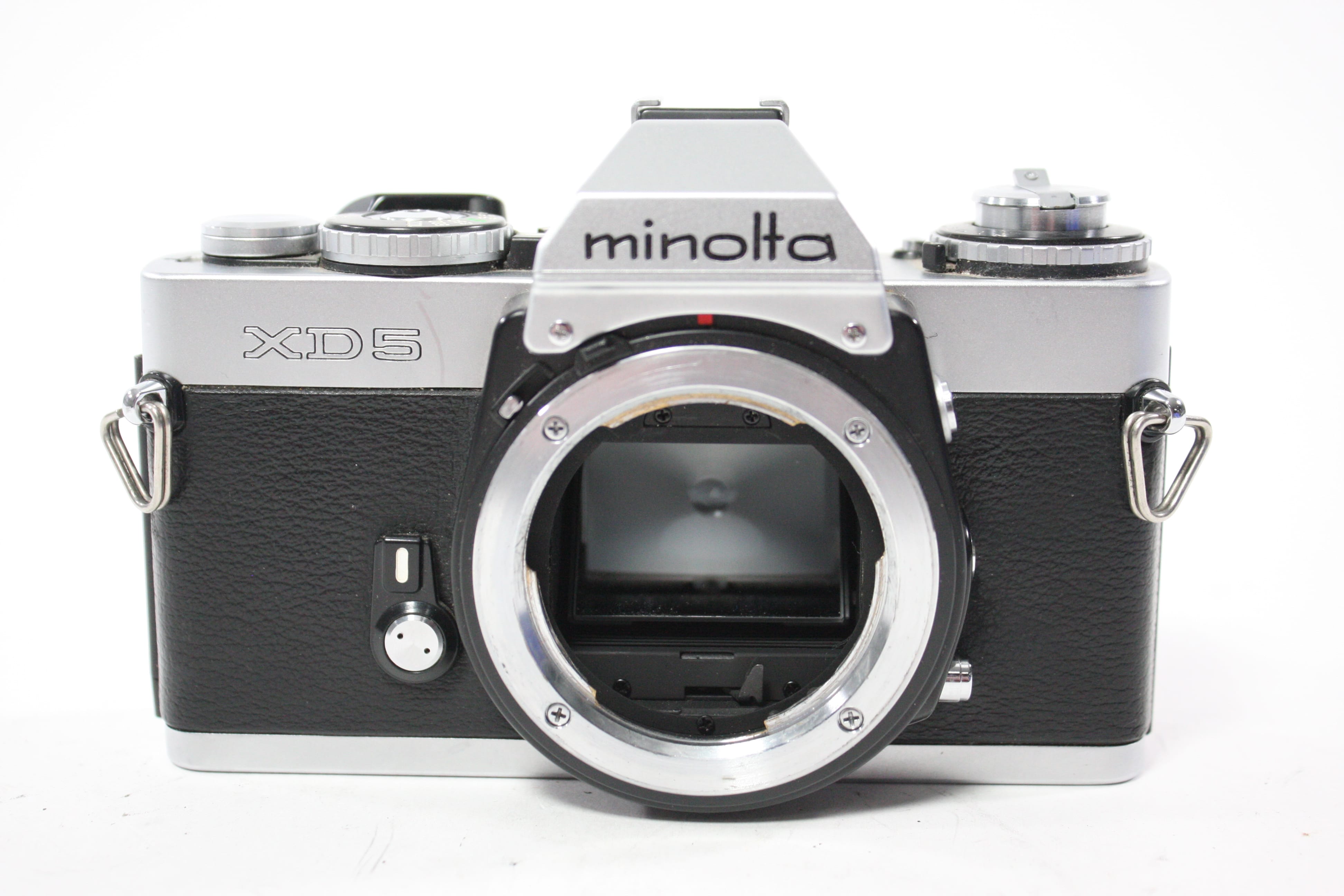 Minolta XD5 35mm SLR Camera with Minolta 50mm f/1.7 Rokkor-X Lens