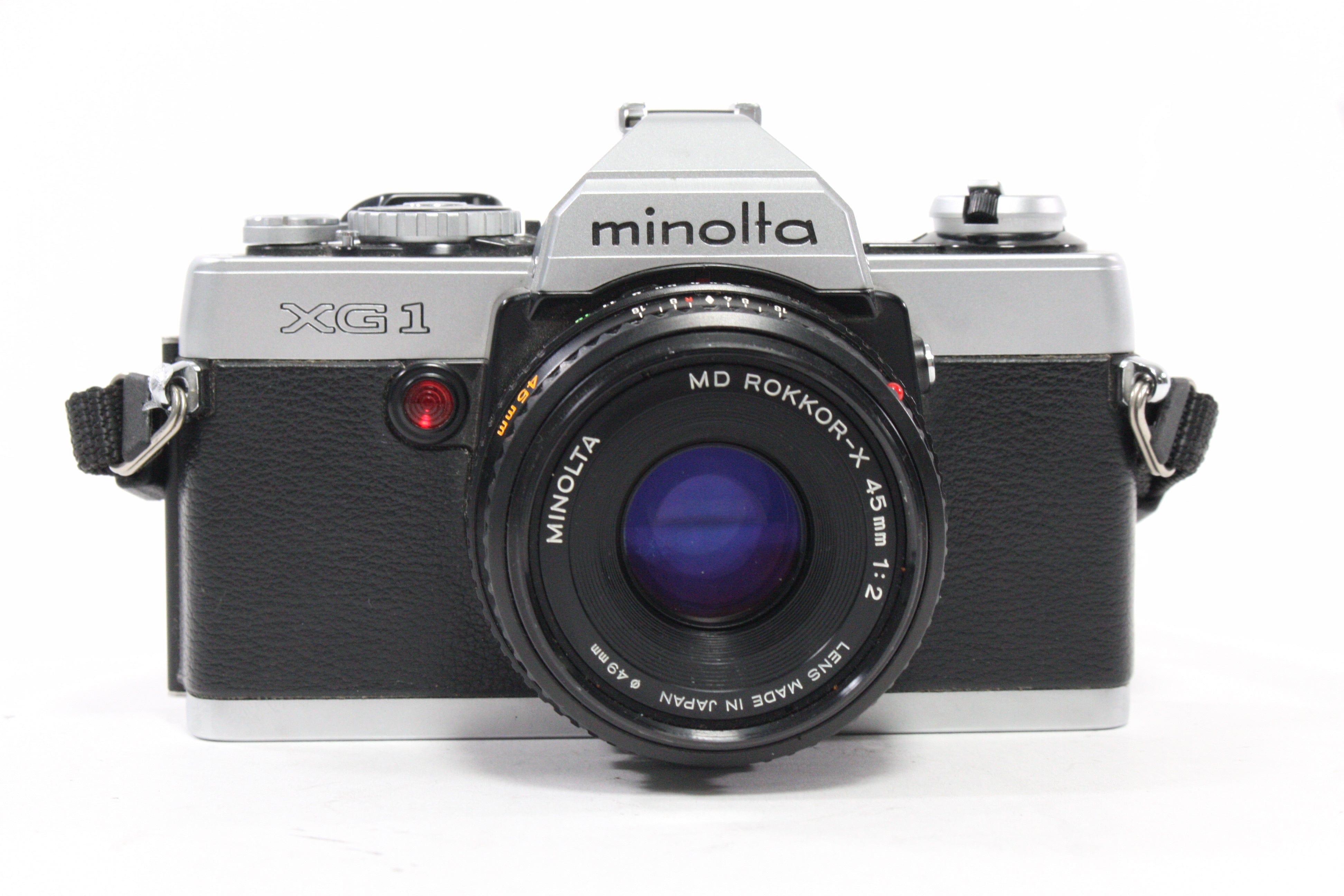 Minolta XG-1 35mm SLR Camera with 45mm f/2 Lens