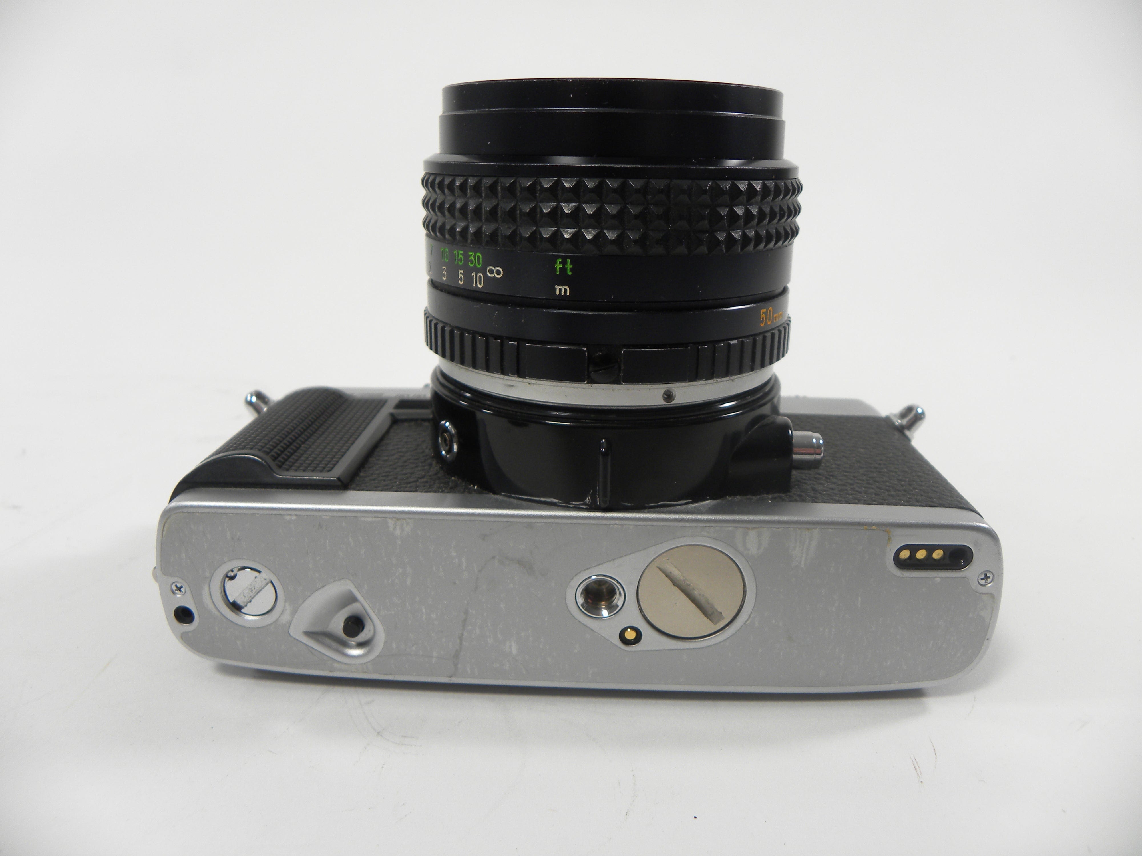 Minolta XG-M 35mm SLR w/MC Rokkor-X PF 50mm f1.7