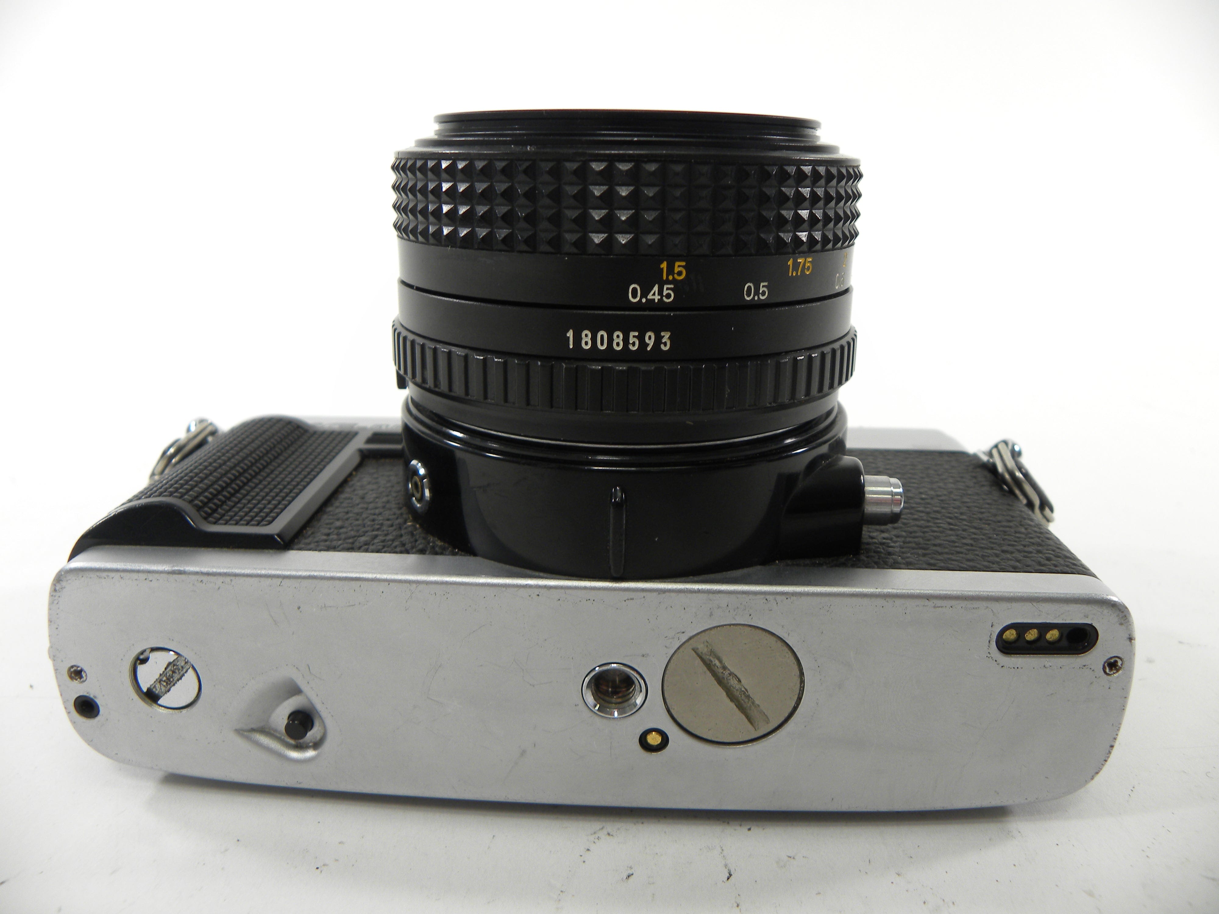 Minolta XG-M 35mm SLR w/MD 50mm f2