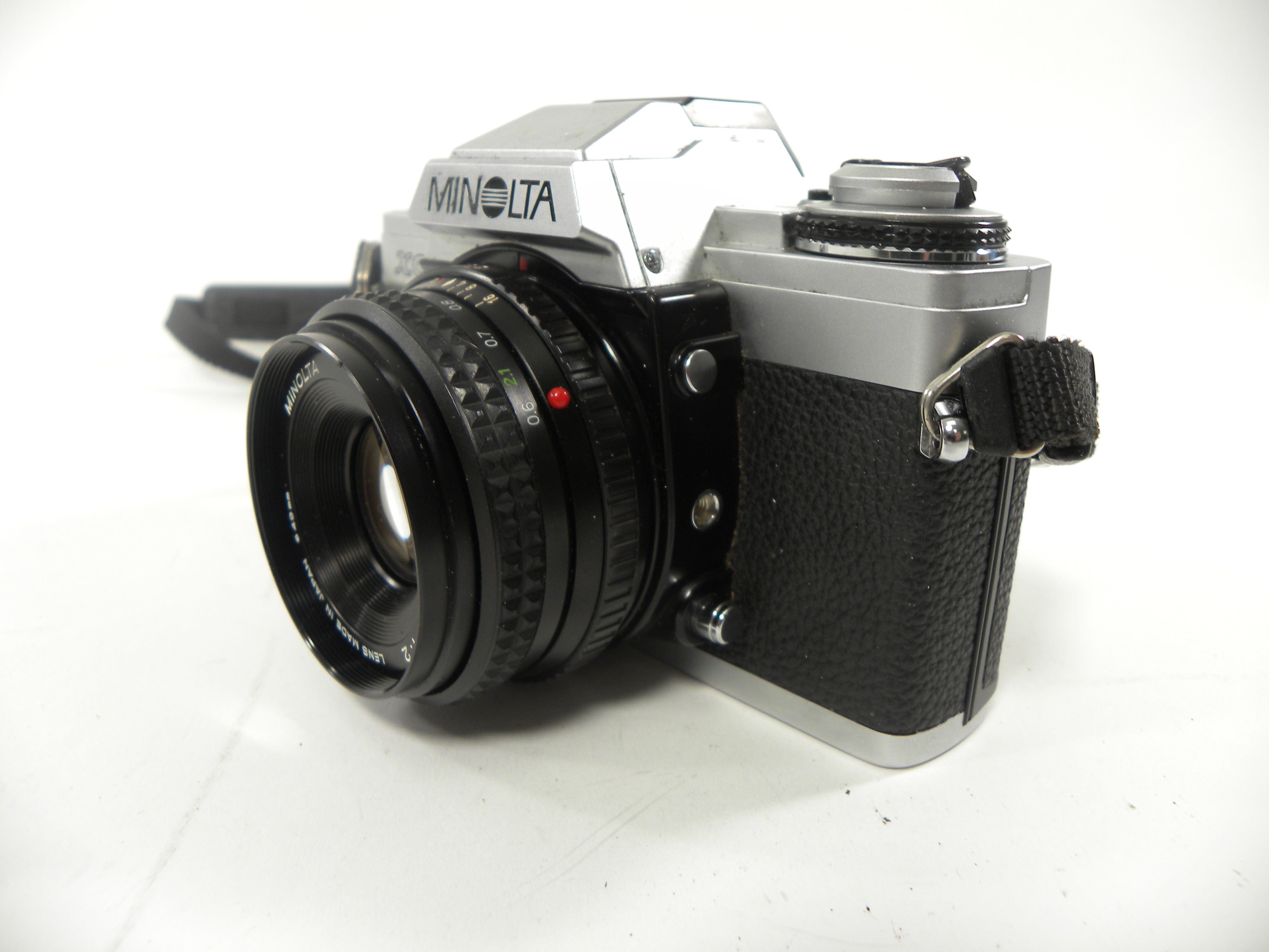 Minolta XG-M 35mm SLR w/MD Rokkor-X 45mm f2