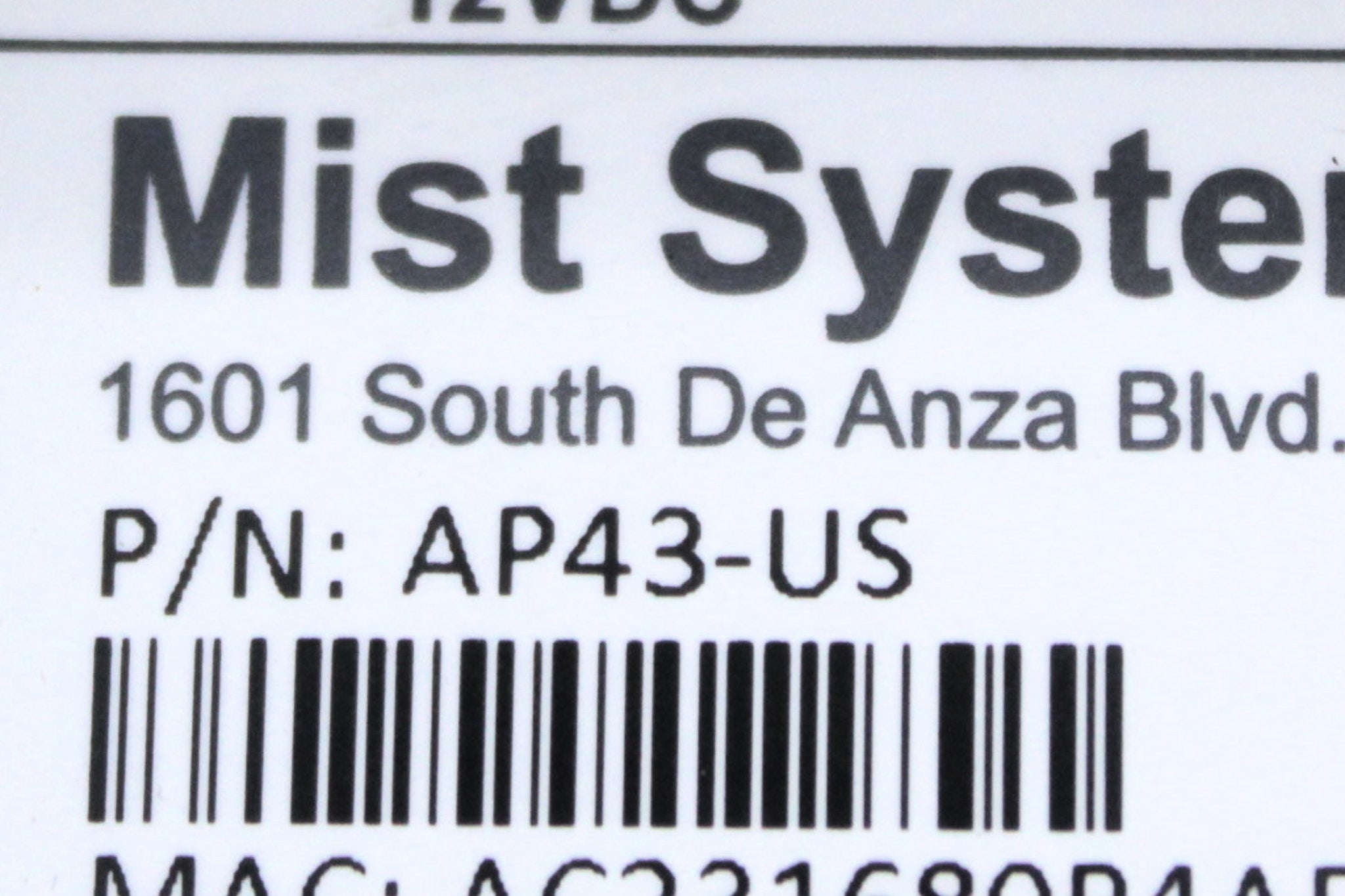 MIST AP43-US Mist Indoor Wireless Access Point WiFi6 802.11ax