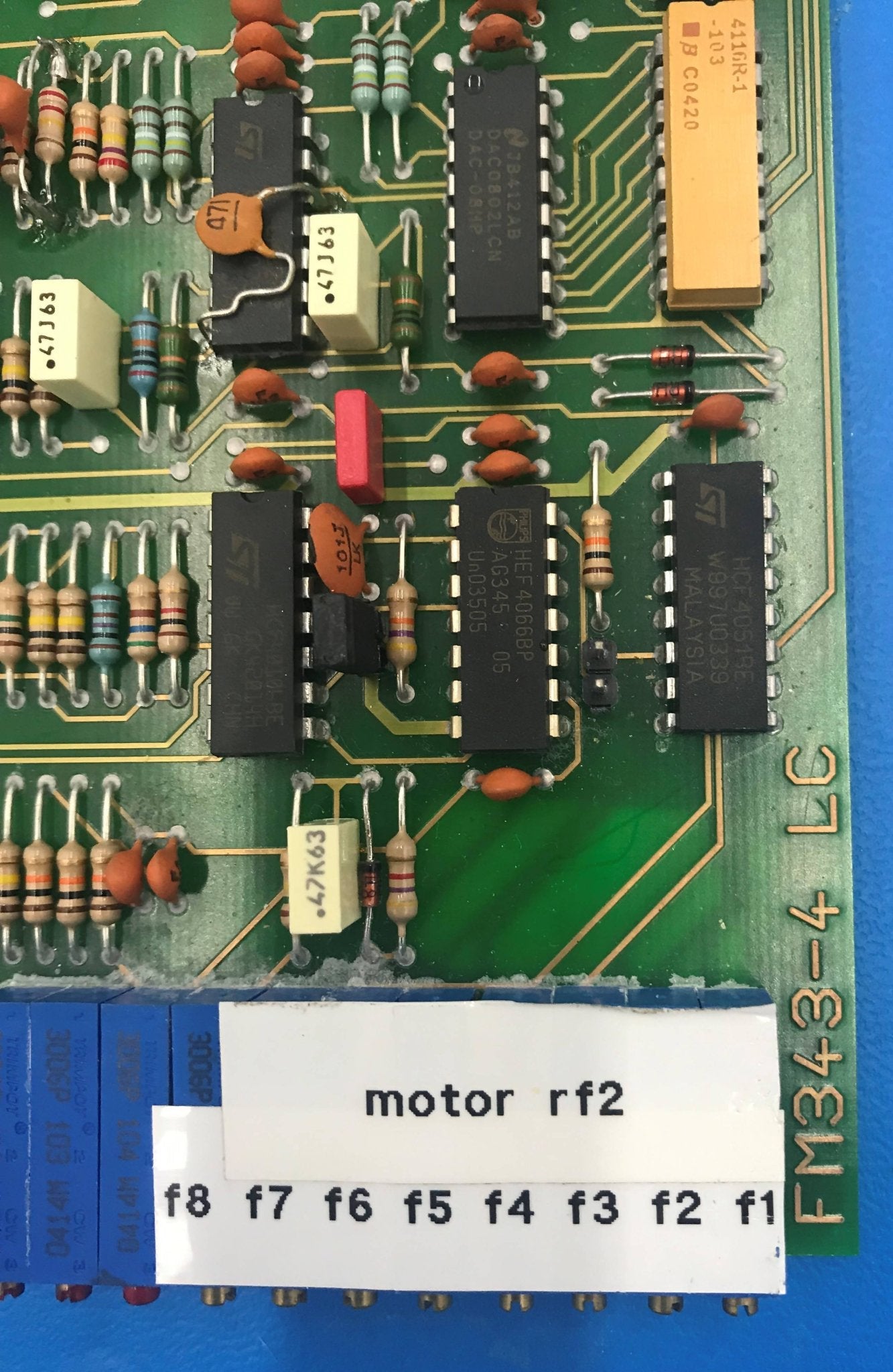 Motor rf2 Board (FM343-4 LC Picker