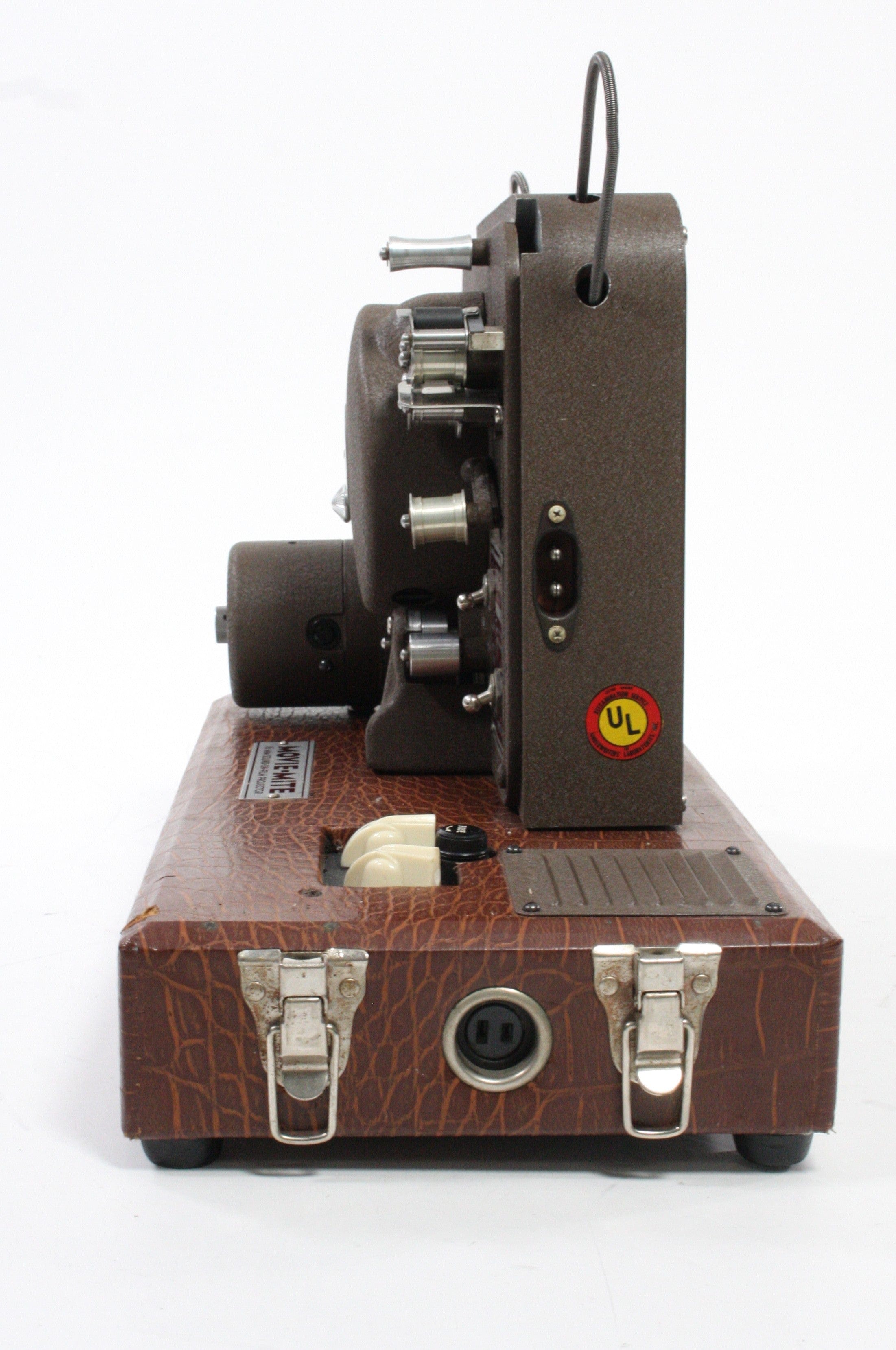 Movie-Mite 16mm Sound-on-Film Art Deco Projector Model 63 LMB