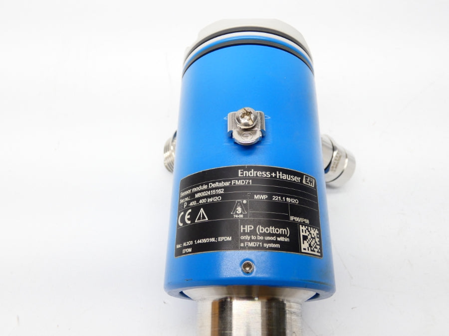 ENDRESS+HAUSER FMD71 FMD71-AA24AAD1H1HGECCDC F/W 01.00.00 REV. 1 13-45VDC NSMP