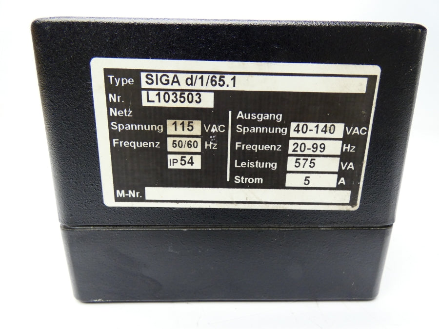 EG-RICHTLINE SIGAD/1/65.1 115VAC NSNP