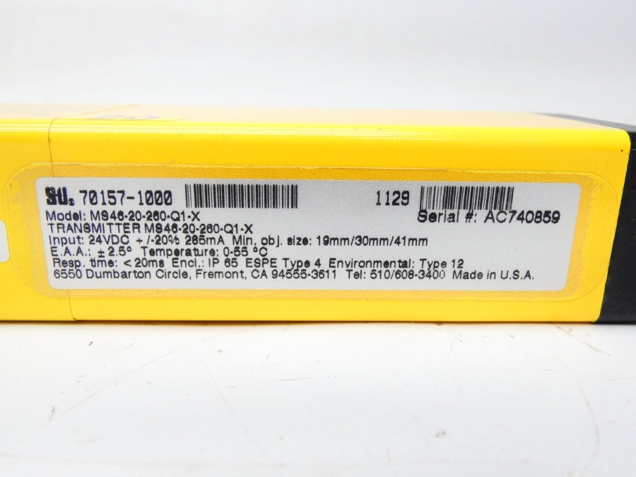 STI MS46-20-260-Q1-X 70166-1039 24VDC NSMP