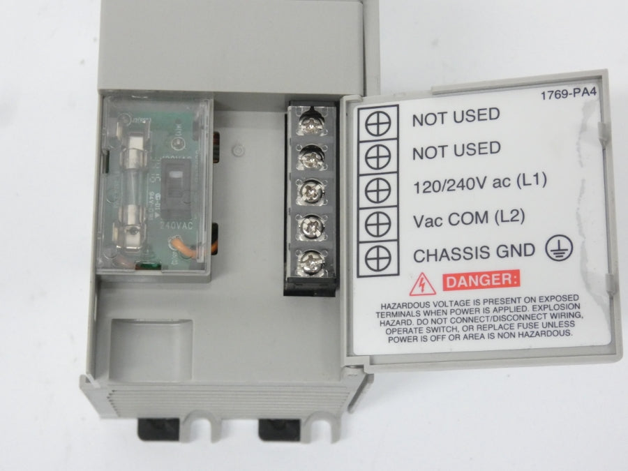 ALLEN BRADLEY 1769-PA4 SER. A VER. 06 170-265VAC 4A NSNP