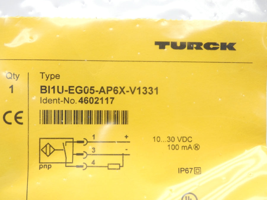 TURCK BI1U-EG05-AP6X-V1331 4602117 10-30VDC NSMP