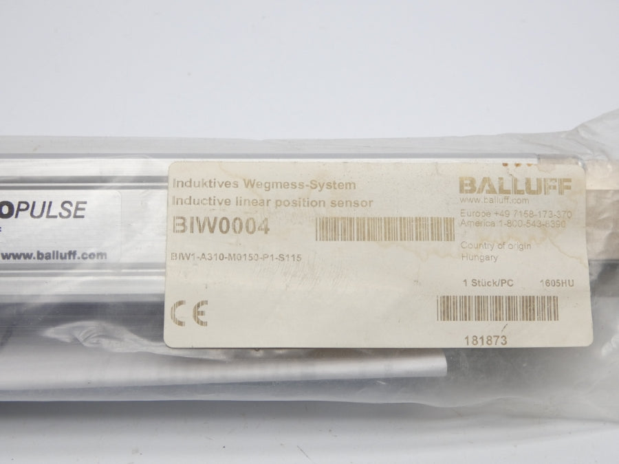 BALLUFF BIW1-A310-M0150-P1-S115 BIW0004 18-30V NSMP