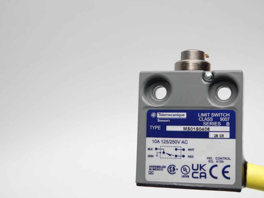 TELEMENCANIQUE 9007MS01S0406 SER. B 125/250VAC 10A NSMP