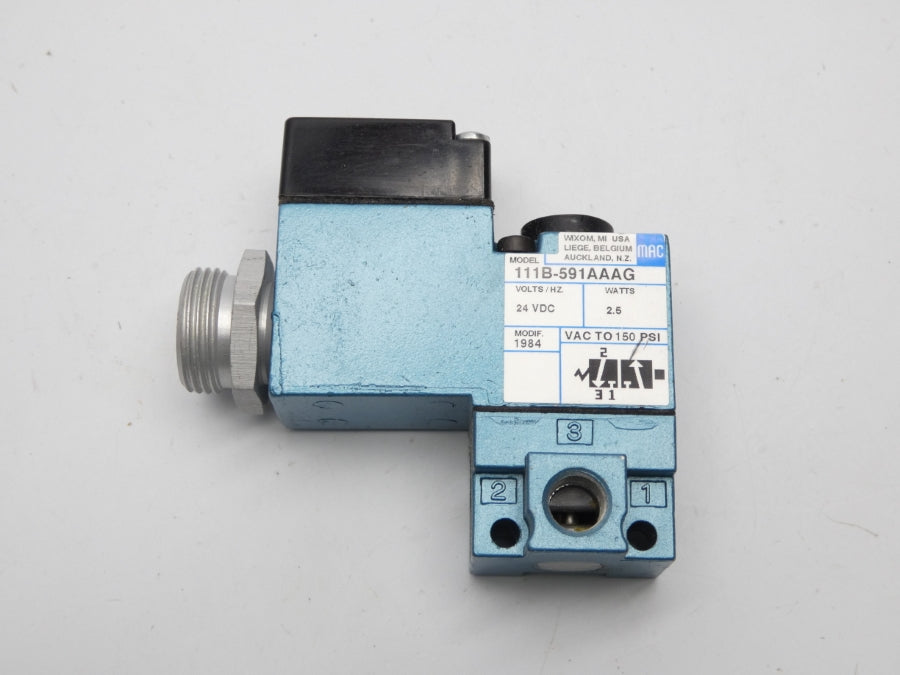 MAC 111B-591AAAG 24VDC 150PSI NSMP