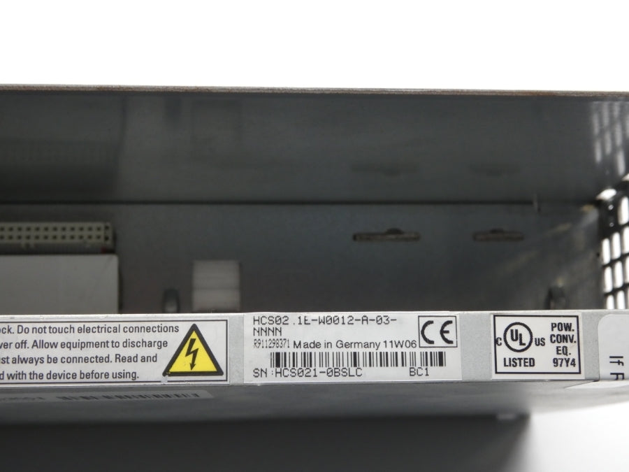 REXROTH HCS02.1E-W0012-A-03-NNNN R911298371 200-500VAC 6A (AS PICTURED) UNMP