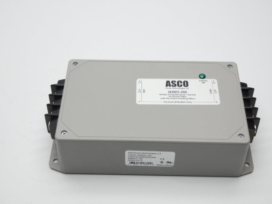 ASCO 275120NF030AN3N0 IC+130 120VAC 30A NSMP