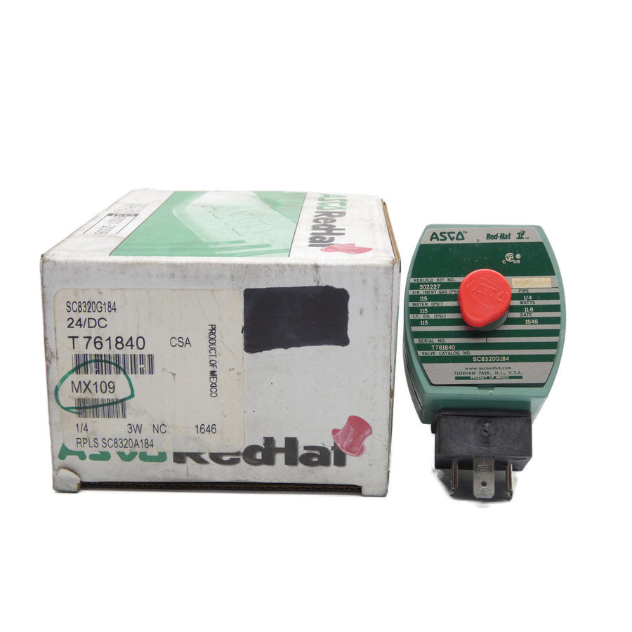 ASCO SC8320G184 24VDC 115PSI 1/4" NSMP