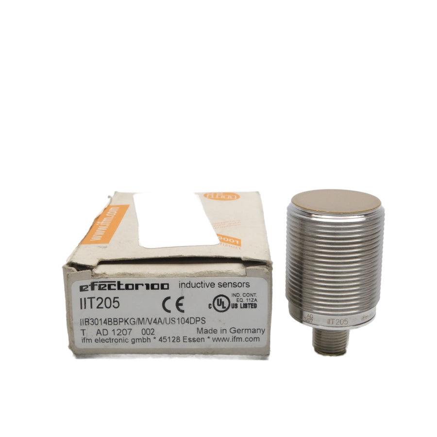 IFM EFECTOR IIB3014BBPKG/M/V4A/US104DPS IIT205 NSMP