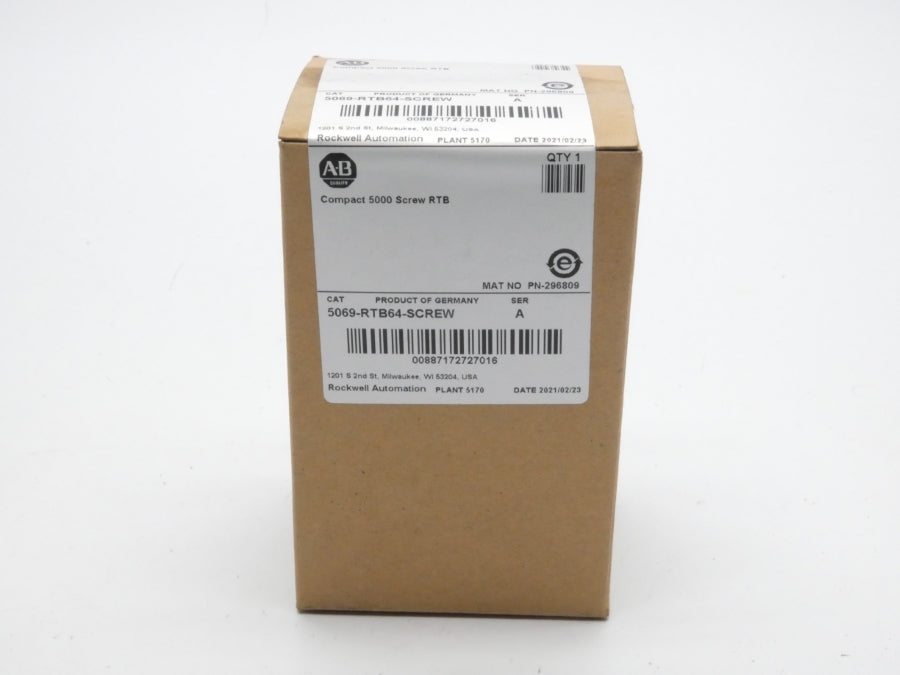 ALLEN BRADLEY 5069-RTB64-SCREW SER. A DATE: 2021 NSFS