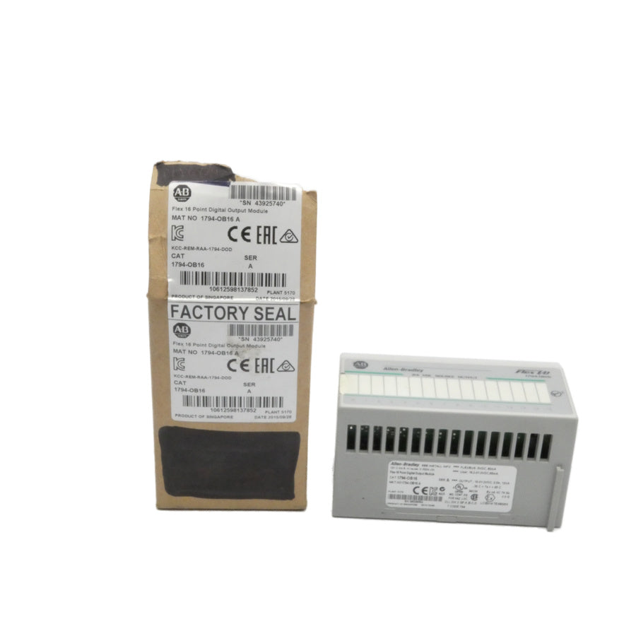 ALLEN BRADLEY 1794-OB16 SER. A 10-31.2VDC 0.5A NSMP