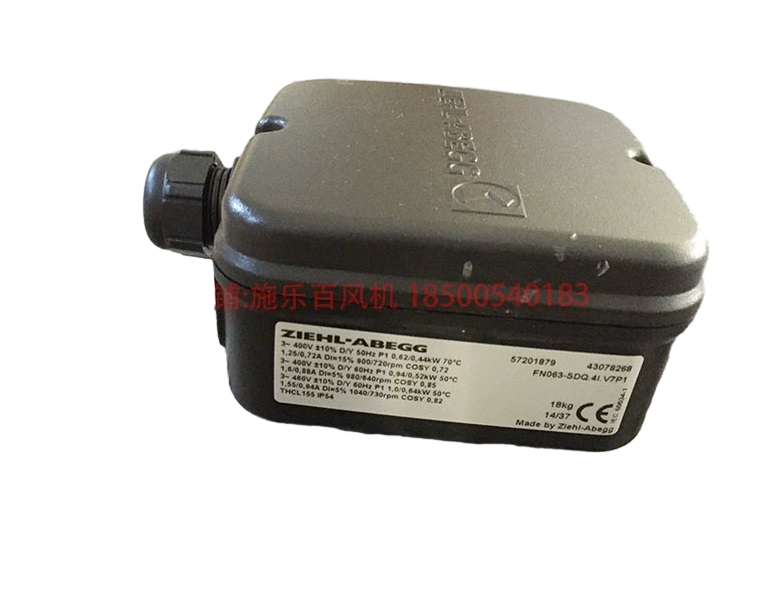 FN063-SDQ.4I.V7P1  ZIEHL-ABEGG Axial Fan 300-400V 50/60HZ