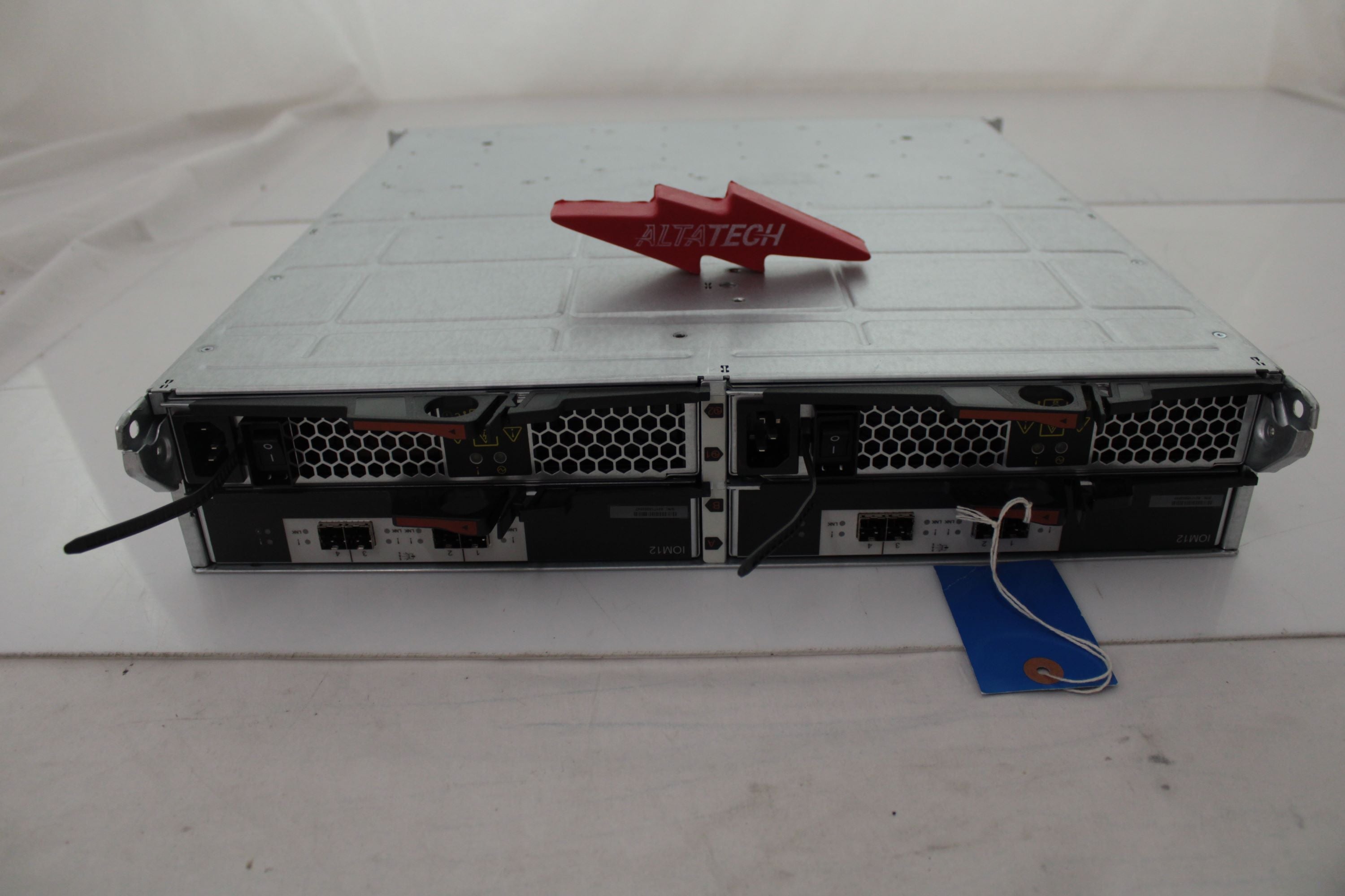 NetApp DS224C Expansion Shelf - Rear View | Alo Tech Solutions