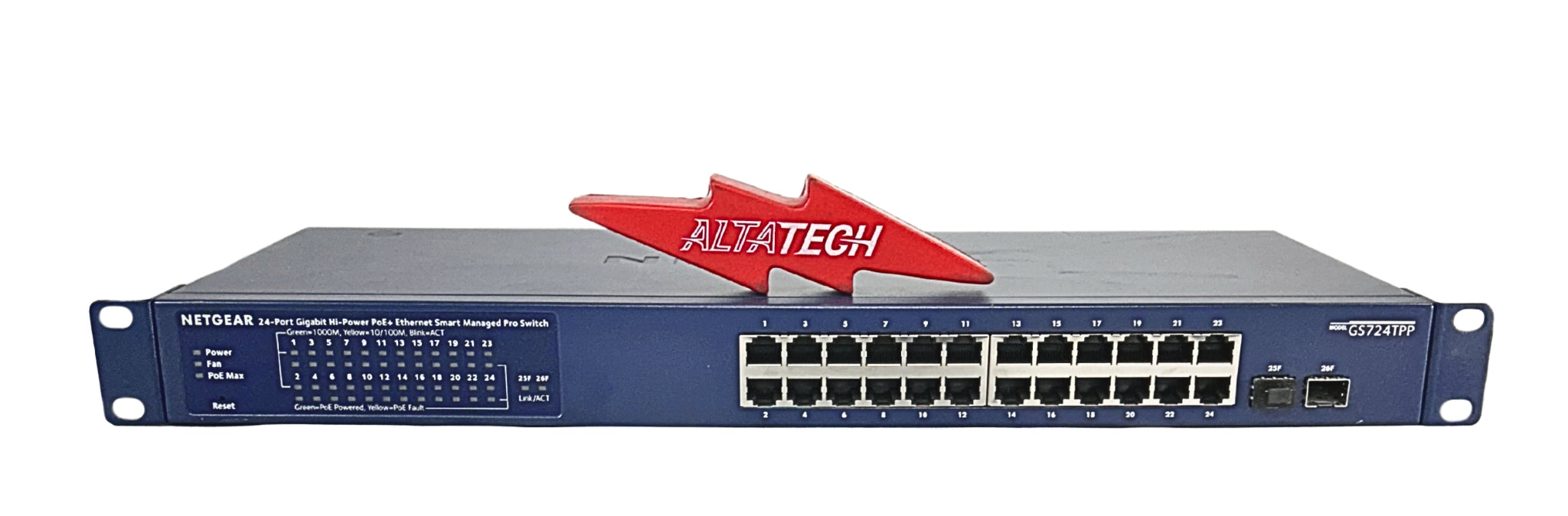 NETGEAR GS724TPP NetGear 24-Port GE PoE plus Managed Smart Switch