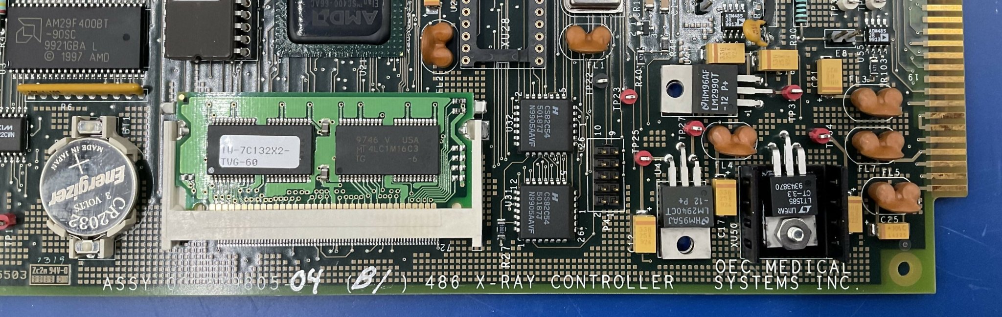 NEW 486 X-Ray Controller PCB (00-879805-04/05 OEC 9800